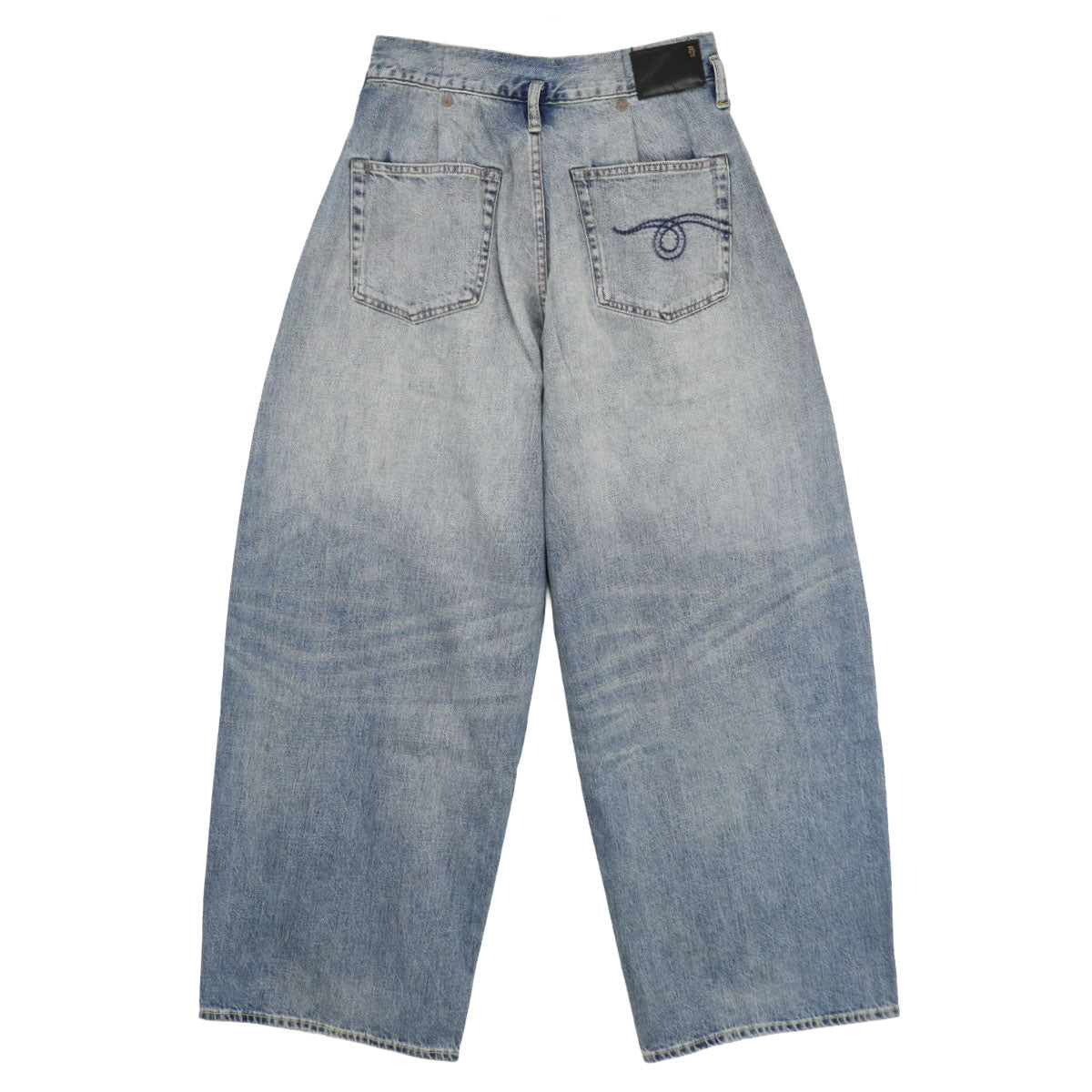Pleated Waistband Jean