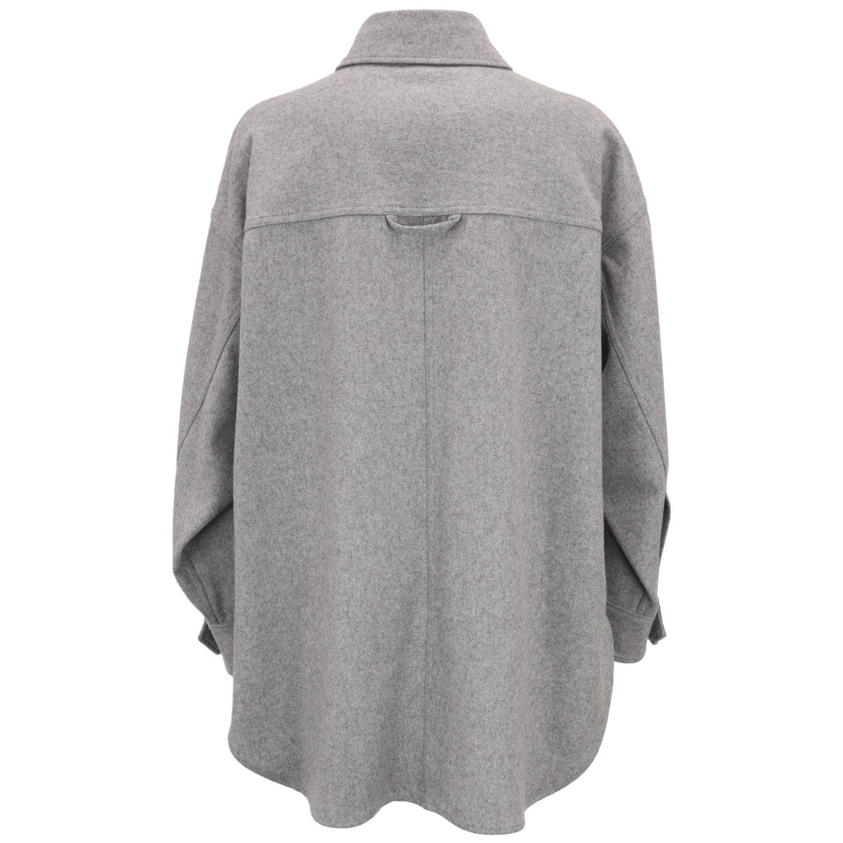 Compressed Melton Overshirt