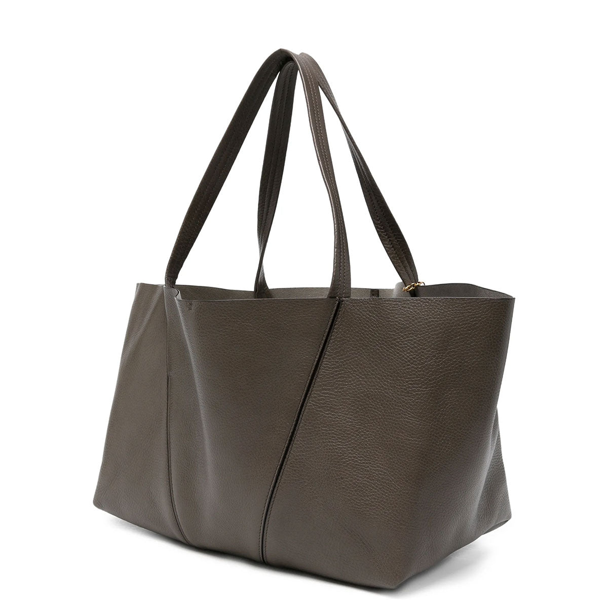グレインレザー製Chloé Spinイーストウエストトートバッグ