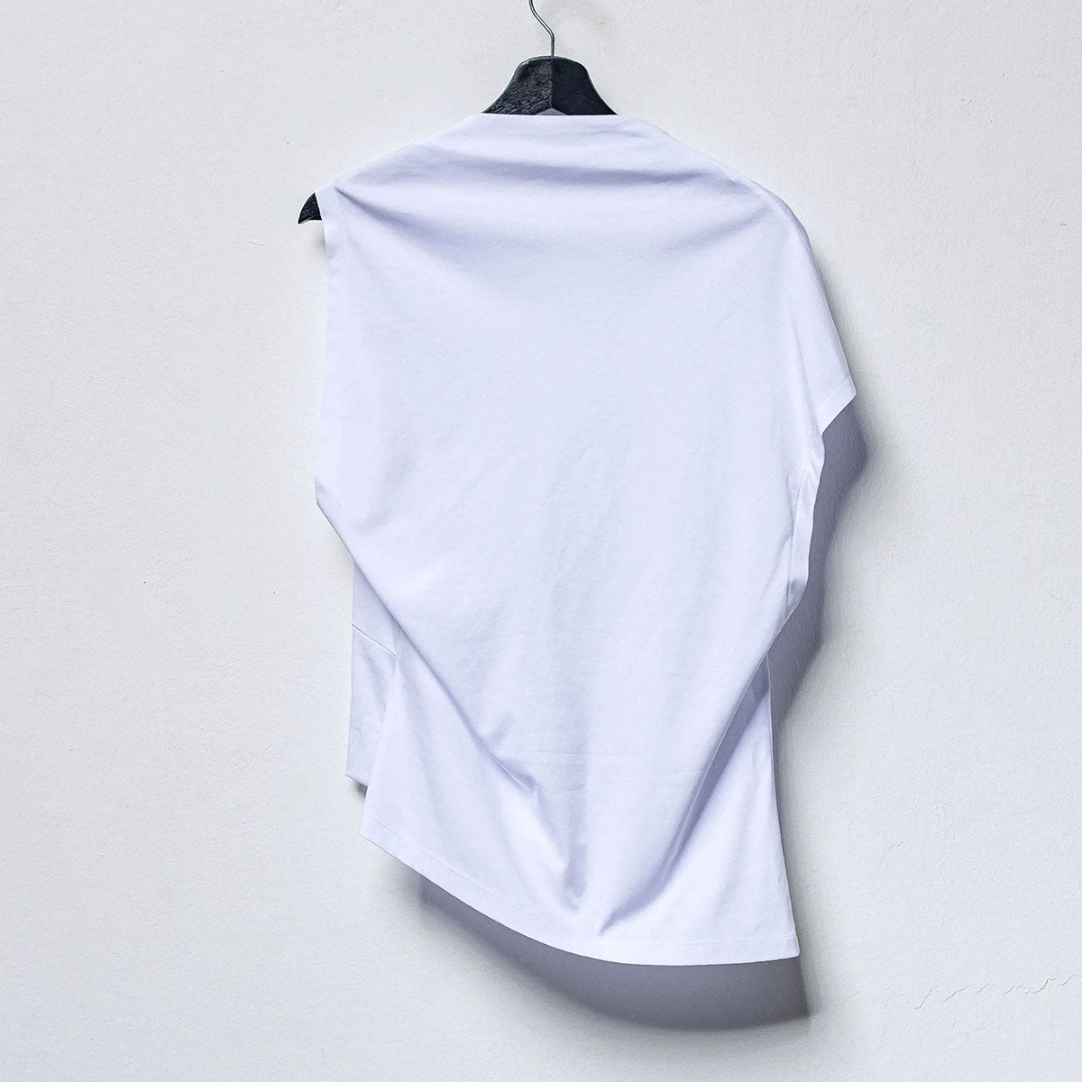Twisted jersey top