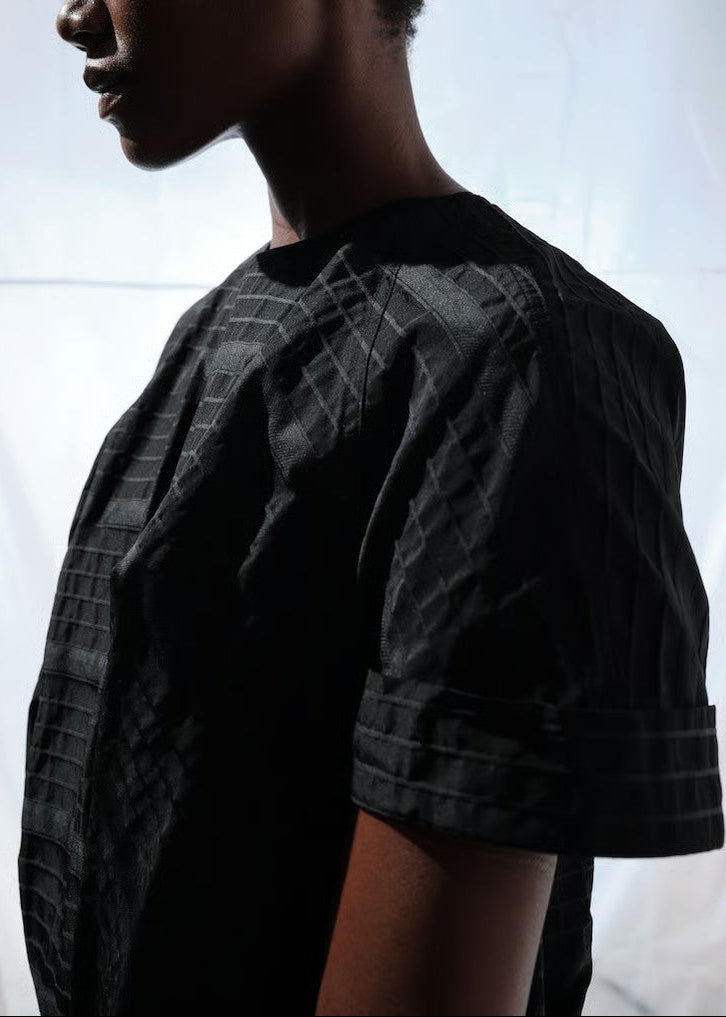 Ny Shadow Border Twisted Top