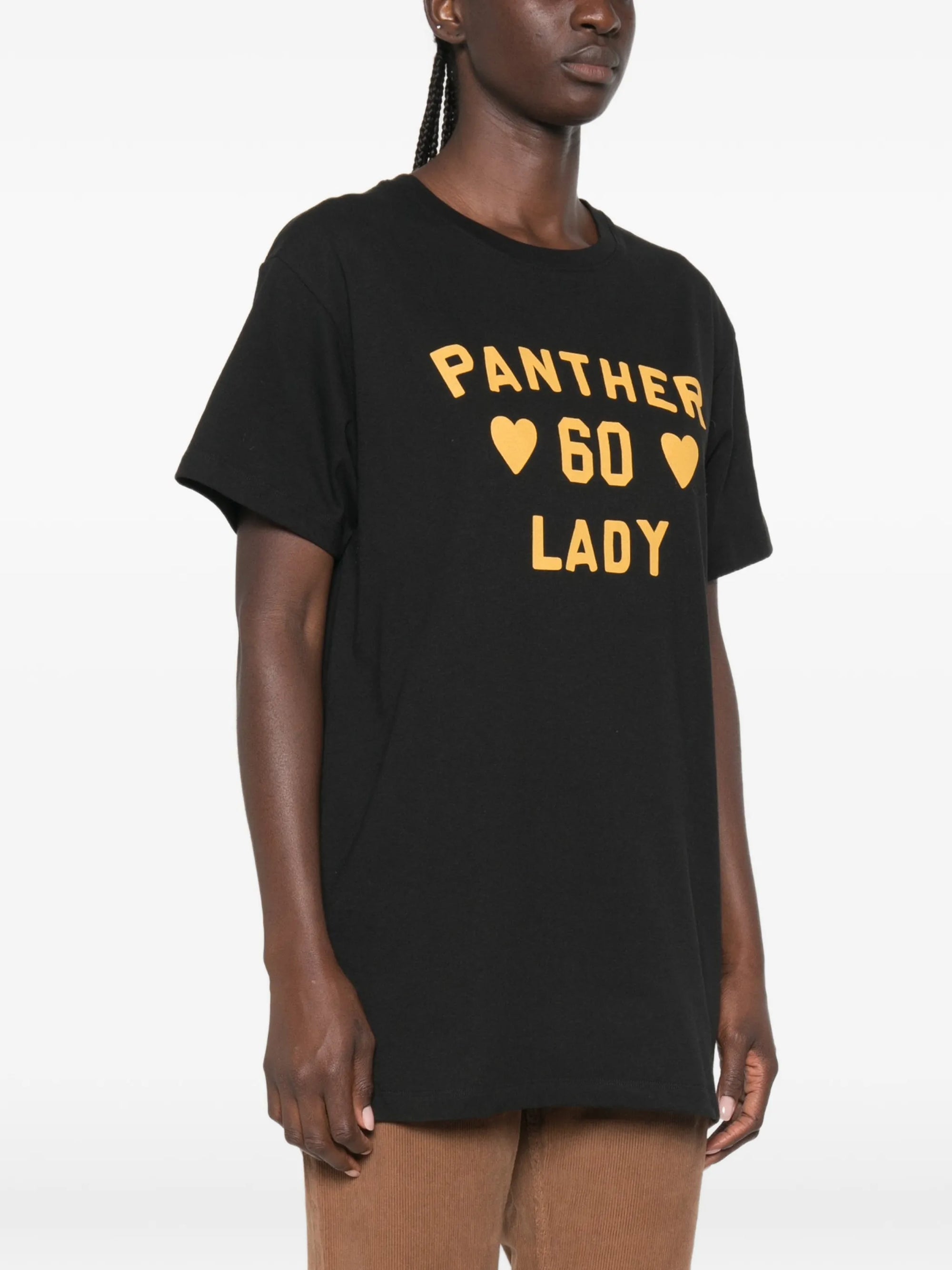 パンテアレディプリント コットンジャージー Tシャツ
