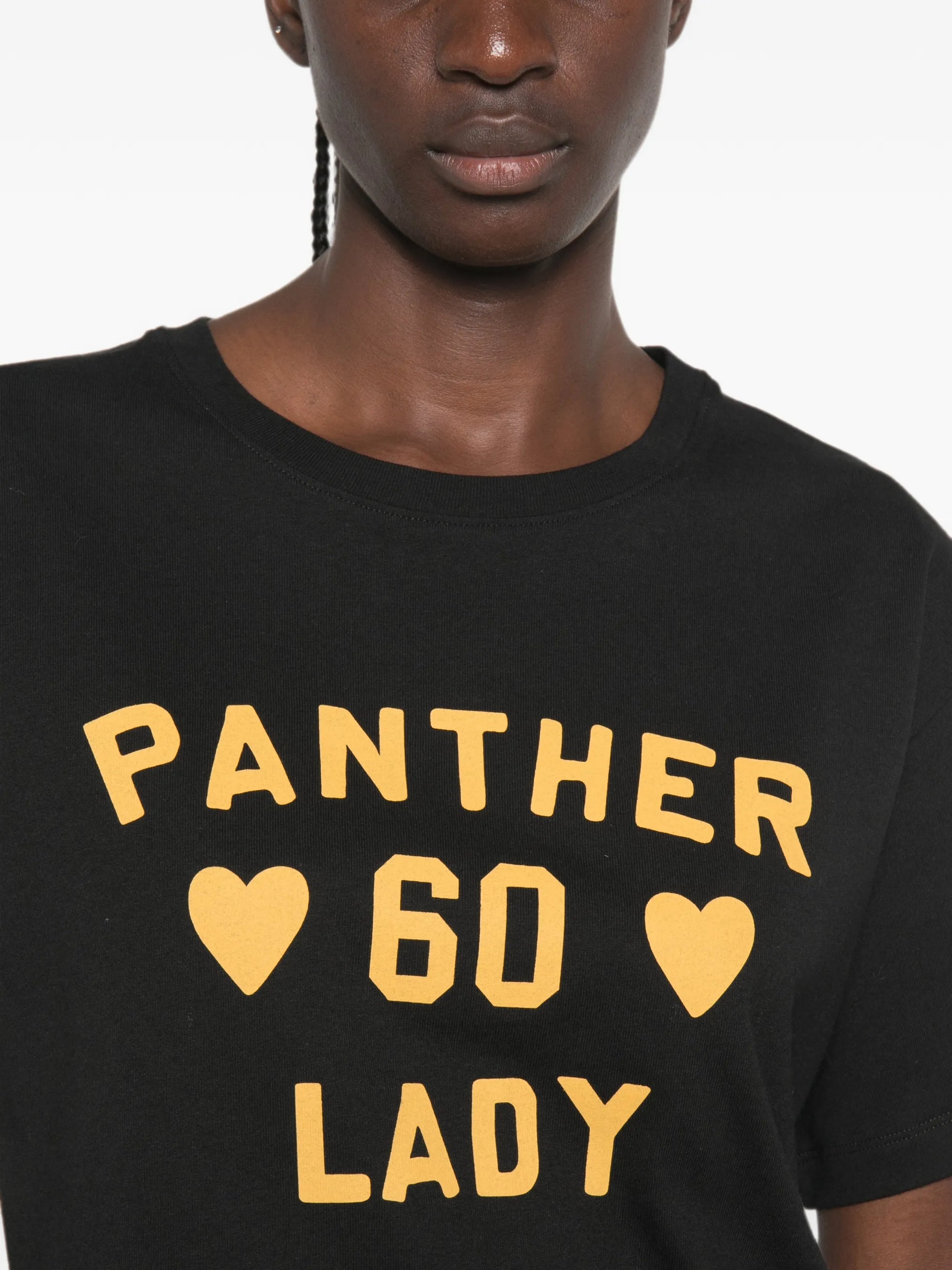 パンテアレディプリント コットンジャージー Tシャツ
