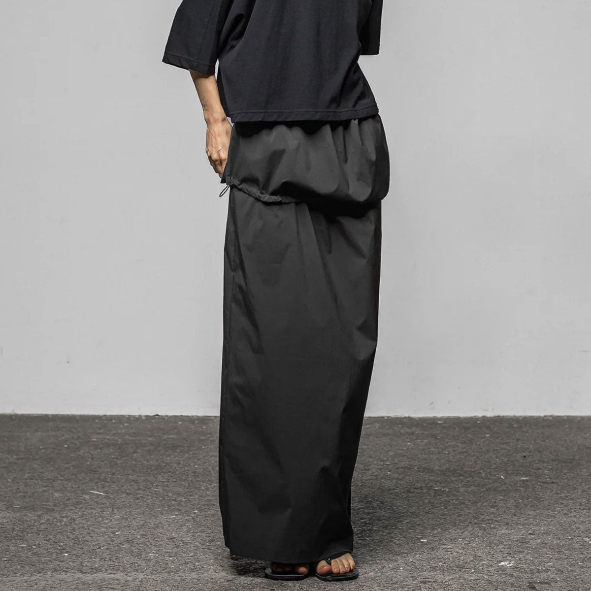 Polyester light layered skirt