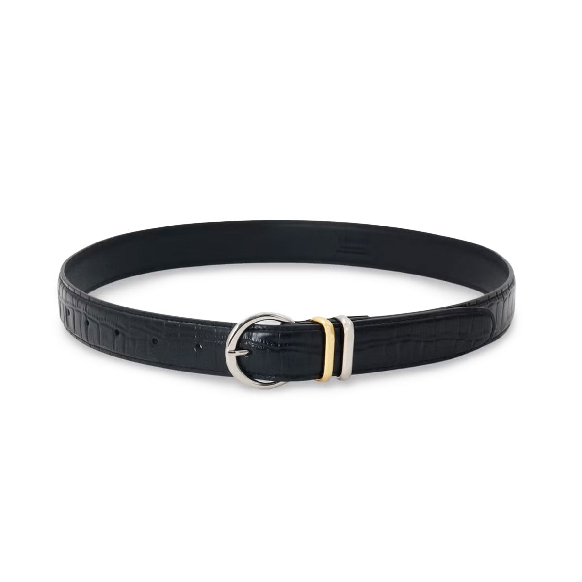 EMBOSSED LEATHER BELT