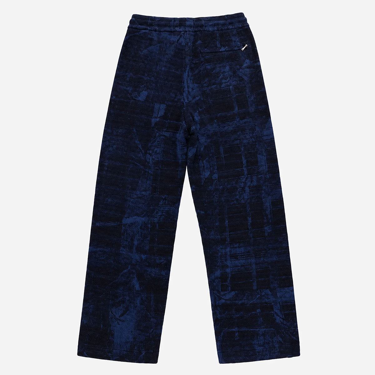 CONCEALED WASHED WAFFLE THERMAL PANTS