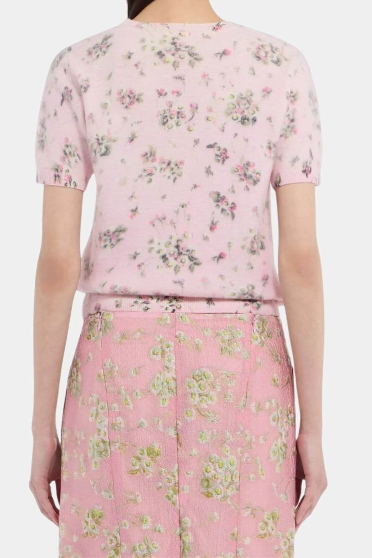 Floral Knit Sweater