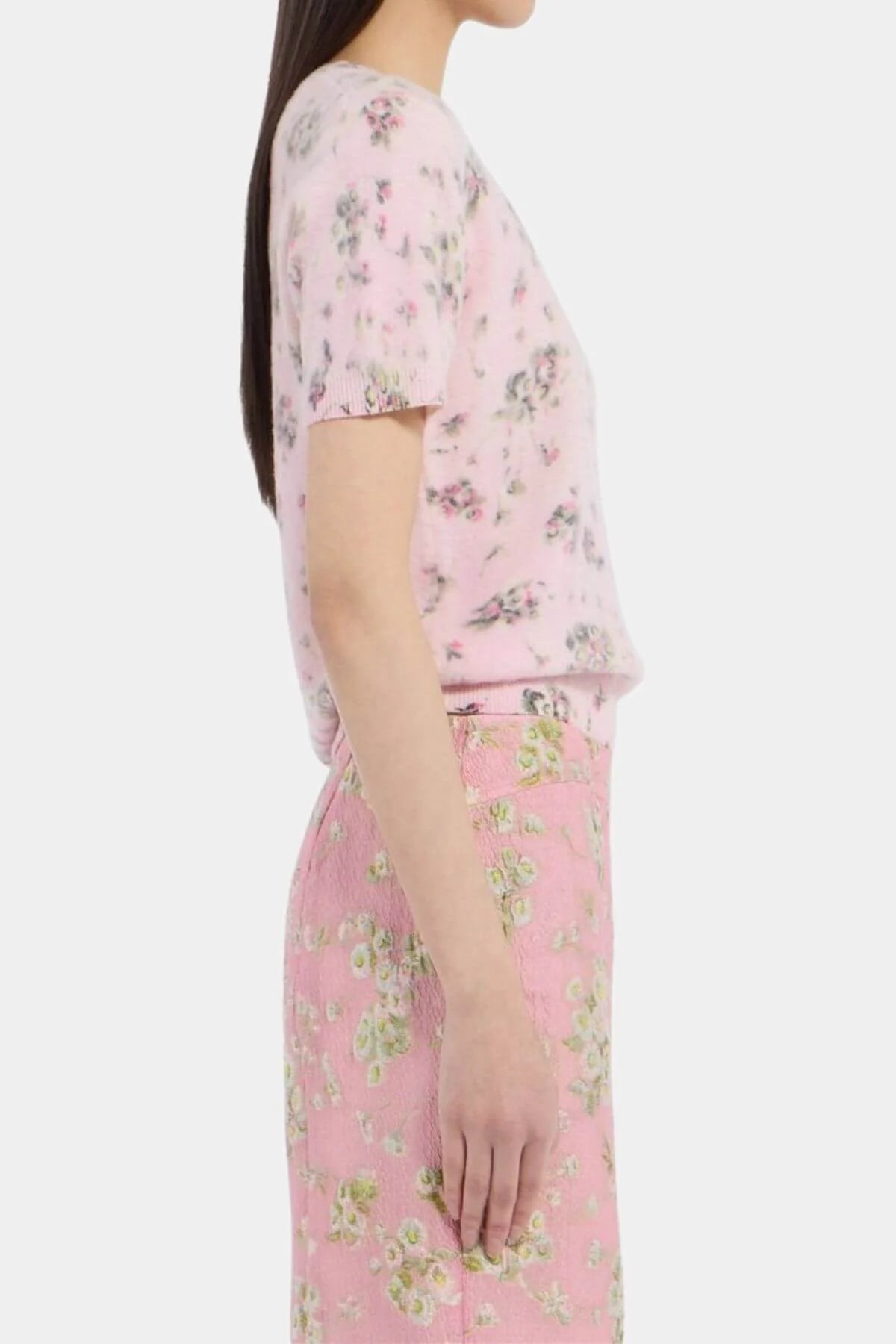 Floral Knit Sweater