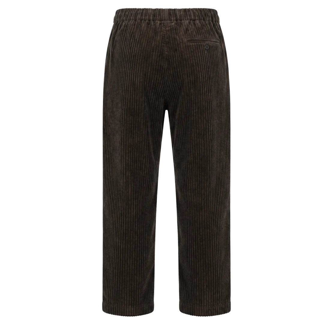 Ed Unlined Exaggerated Cotton Corduroy Drawstring Trousers
