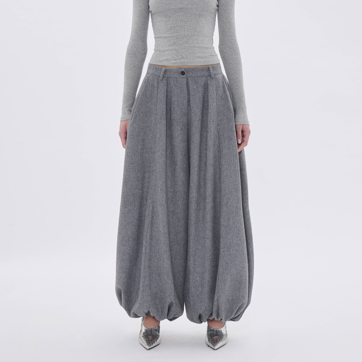 DILAN WOOL BLEND TROUSERS