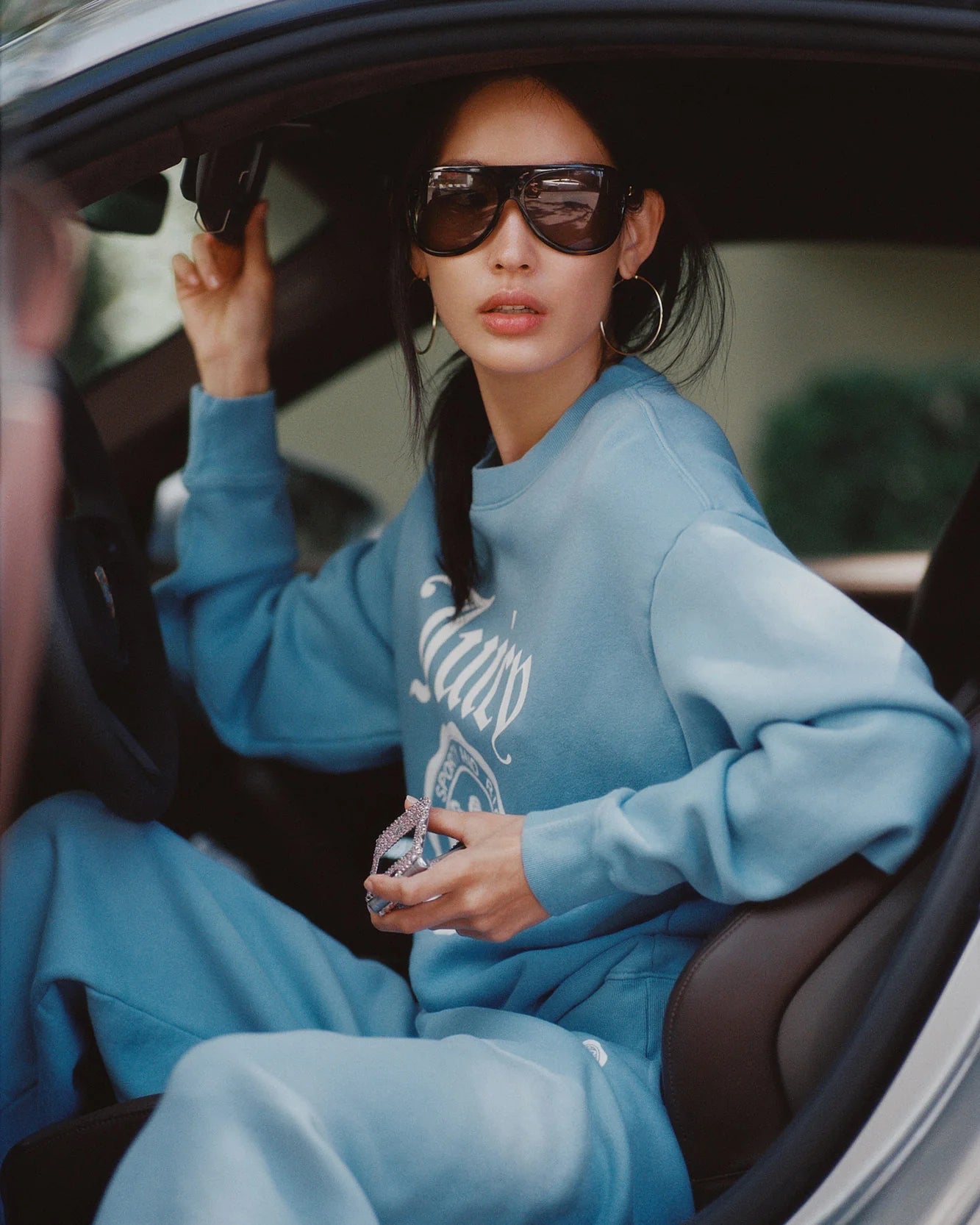 Juicy Emblem Wide Sweatpant