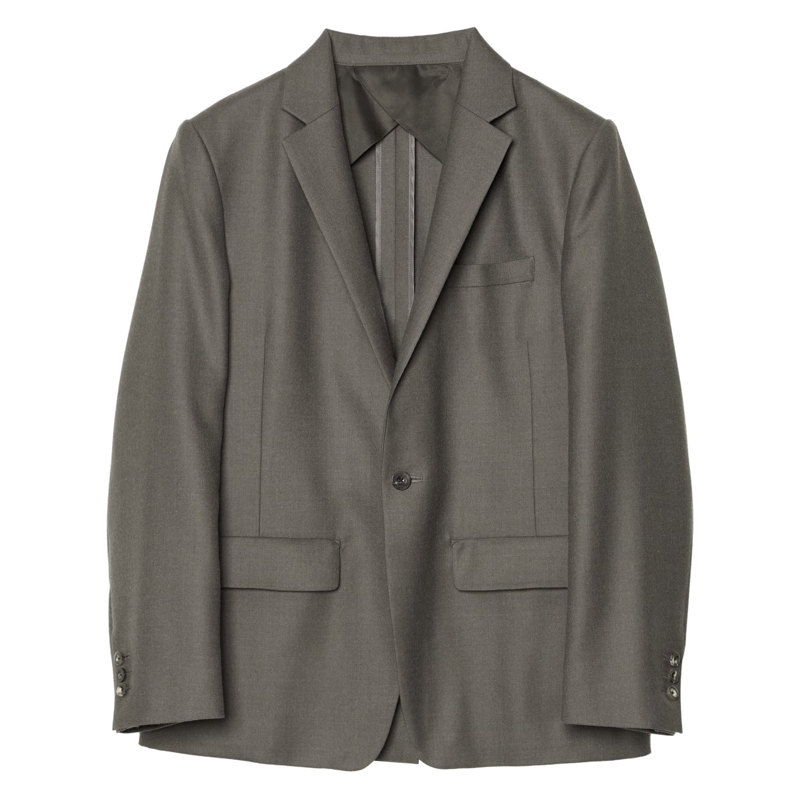 NOTCHED LAPEL SINGLE-BREASTED JACKET