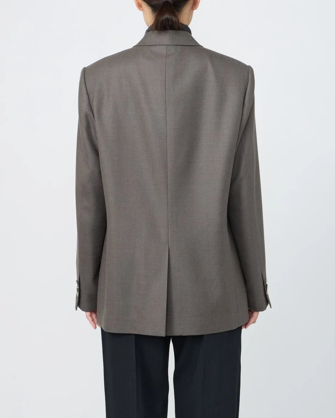 NOTCHED LAPEL SINGLE-BREASTED JACKET