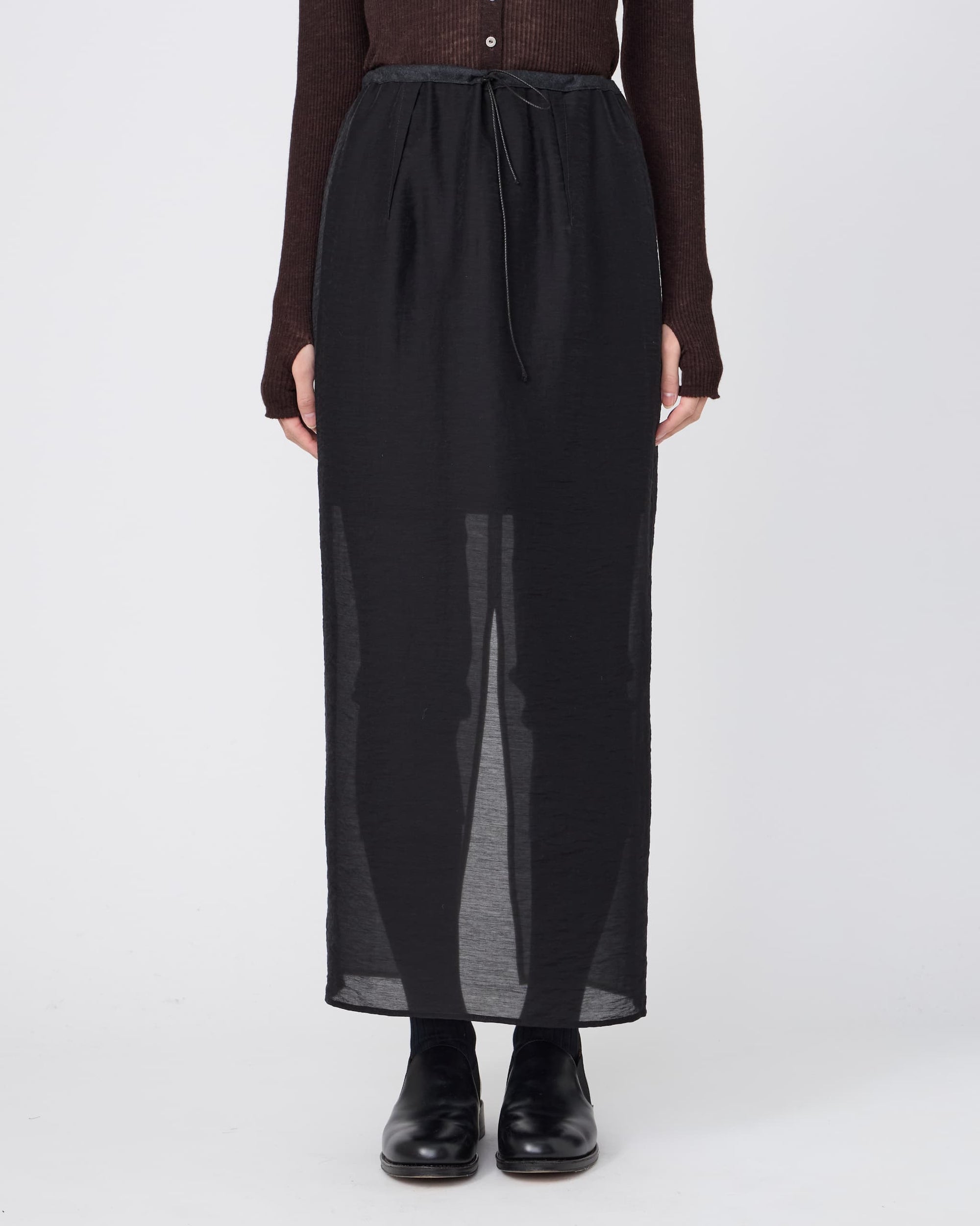 REVERSIBLE STRAIGHT SKIRT