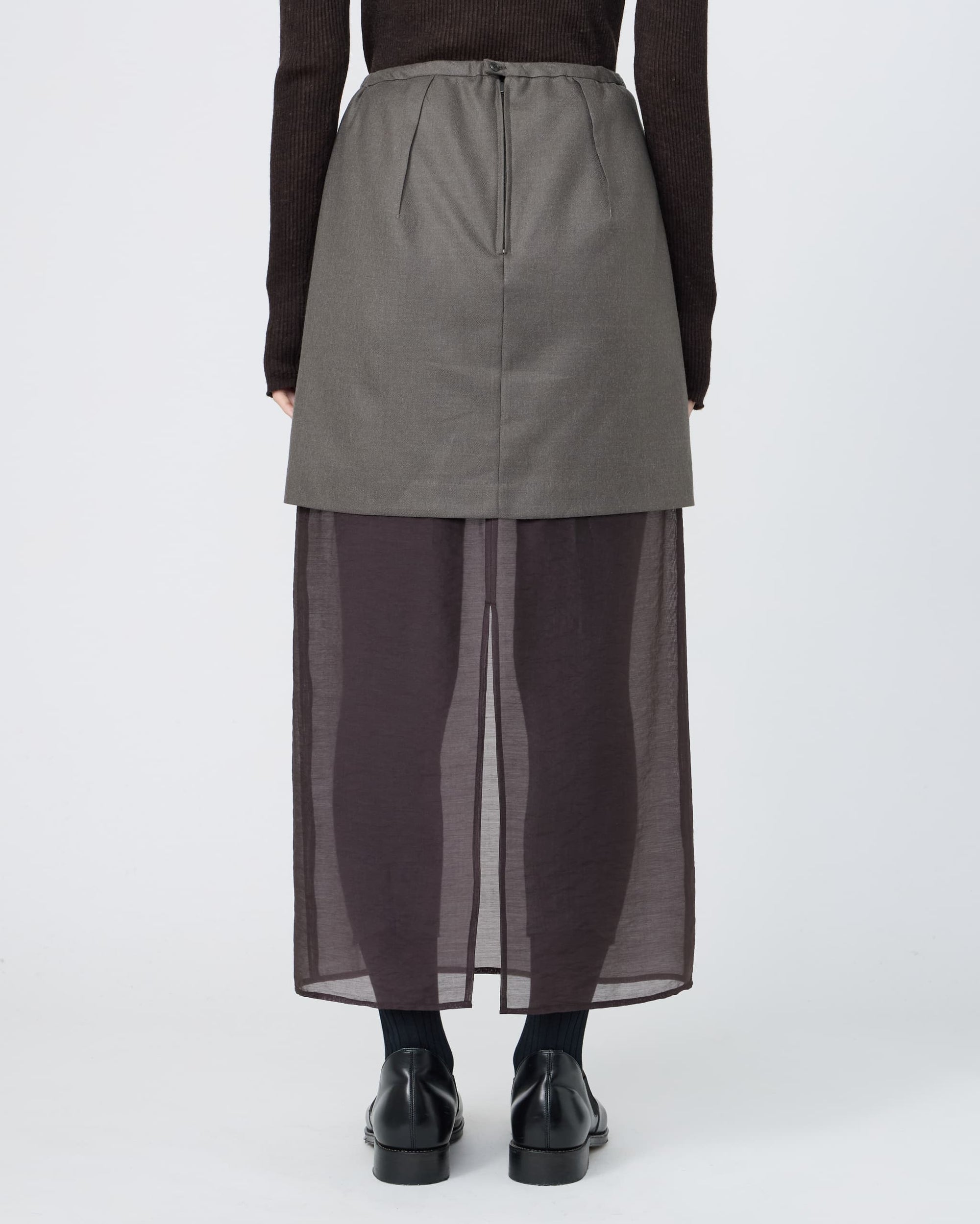 REVERSIBLE STRAIGHT SKIRT