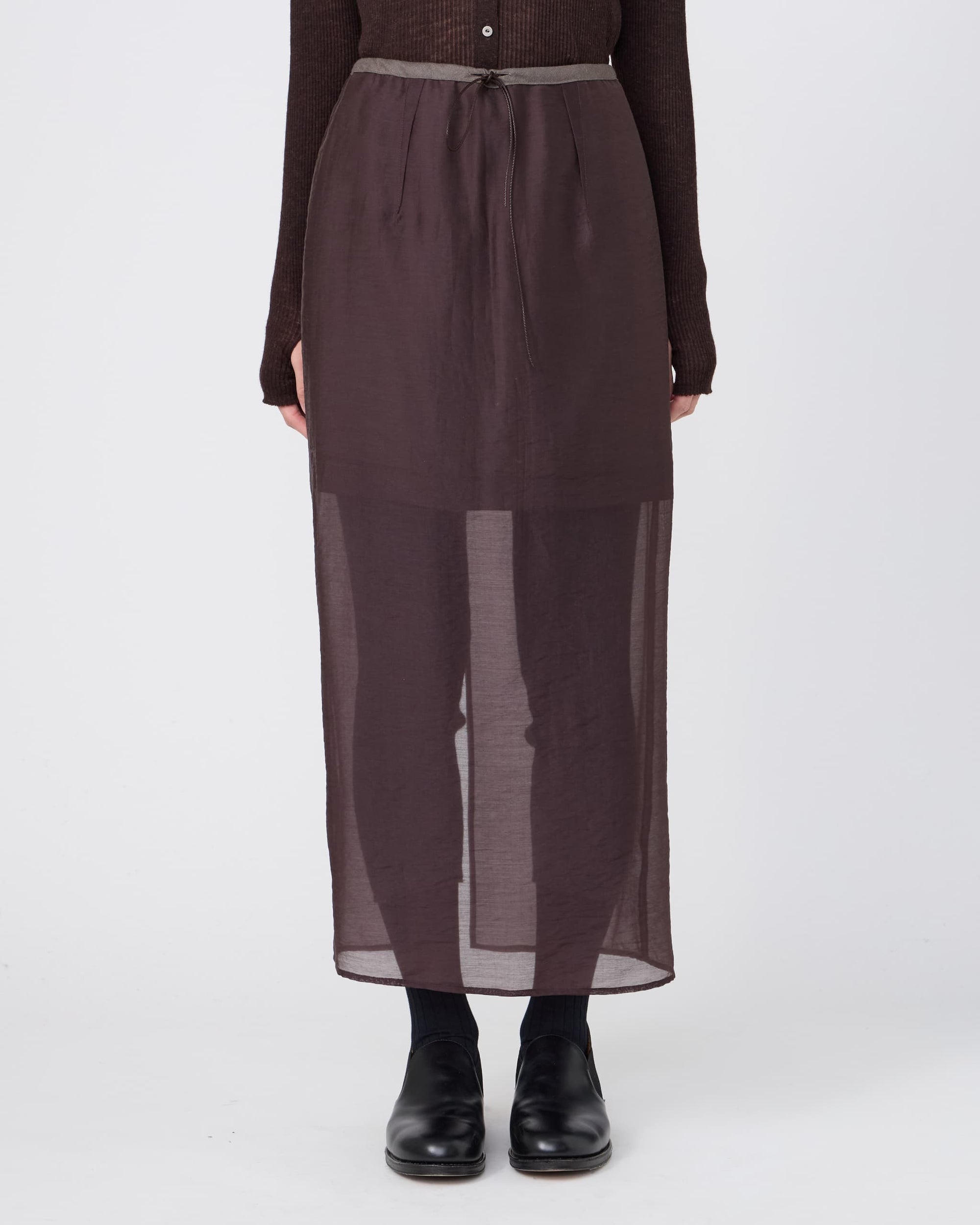 REVERSIBLE STRAIGHT SKIRT