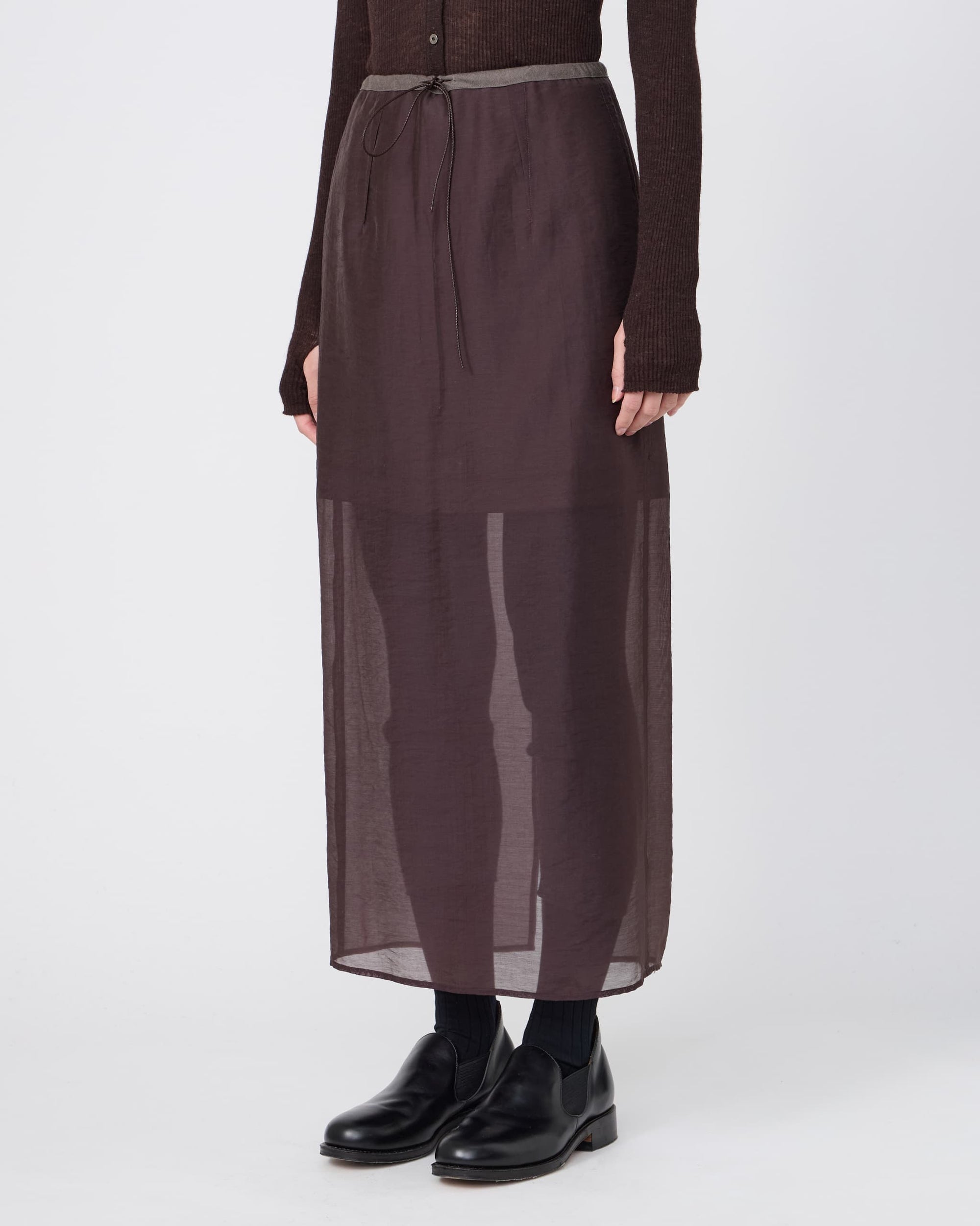 REVERSIBLE STRAIGHT SKIRT