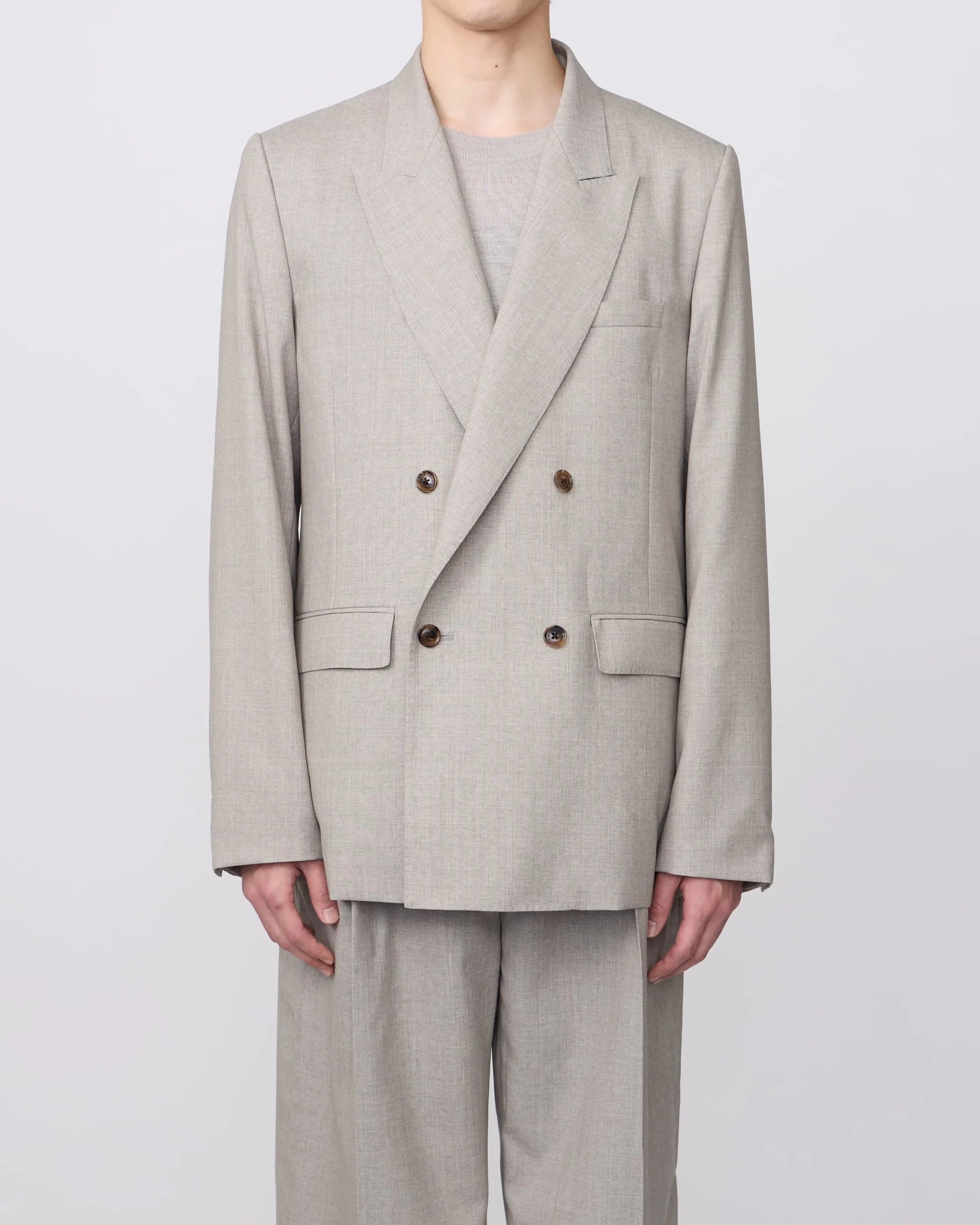 DOUBLE BREASTED TAILORED JACKET