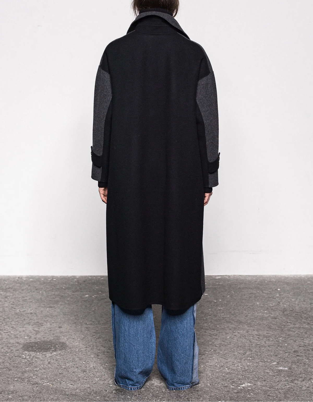 River Melton Balmacaan Coat
