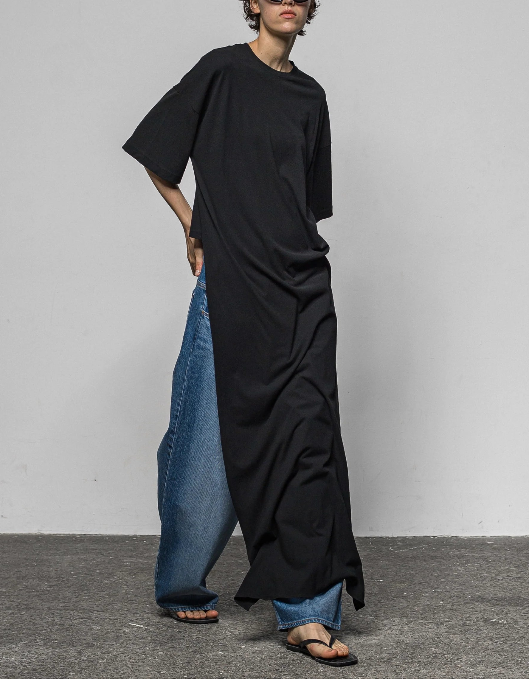 Side-pass jersey top