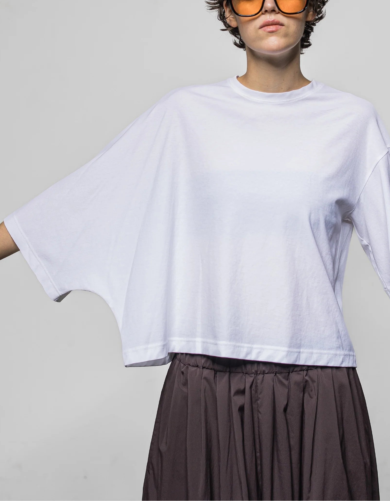 Asymmetrical volume T-shirt