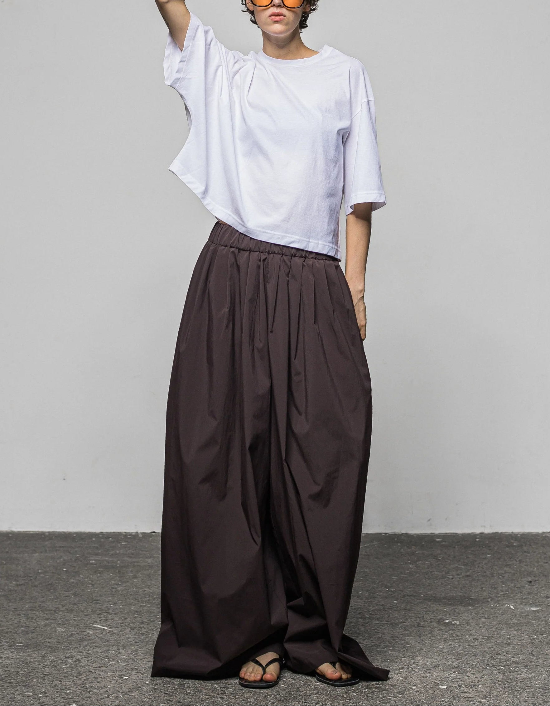 Asymmetrical volume T-shirt