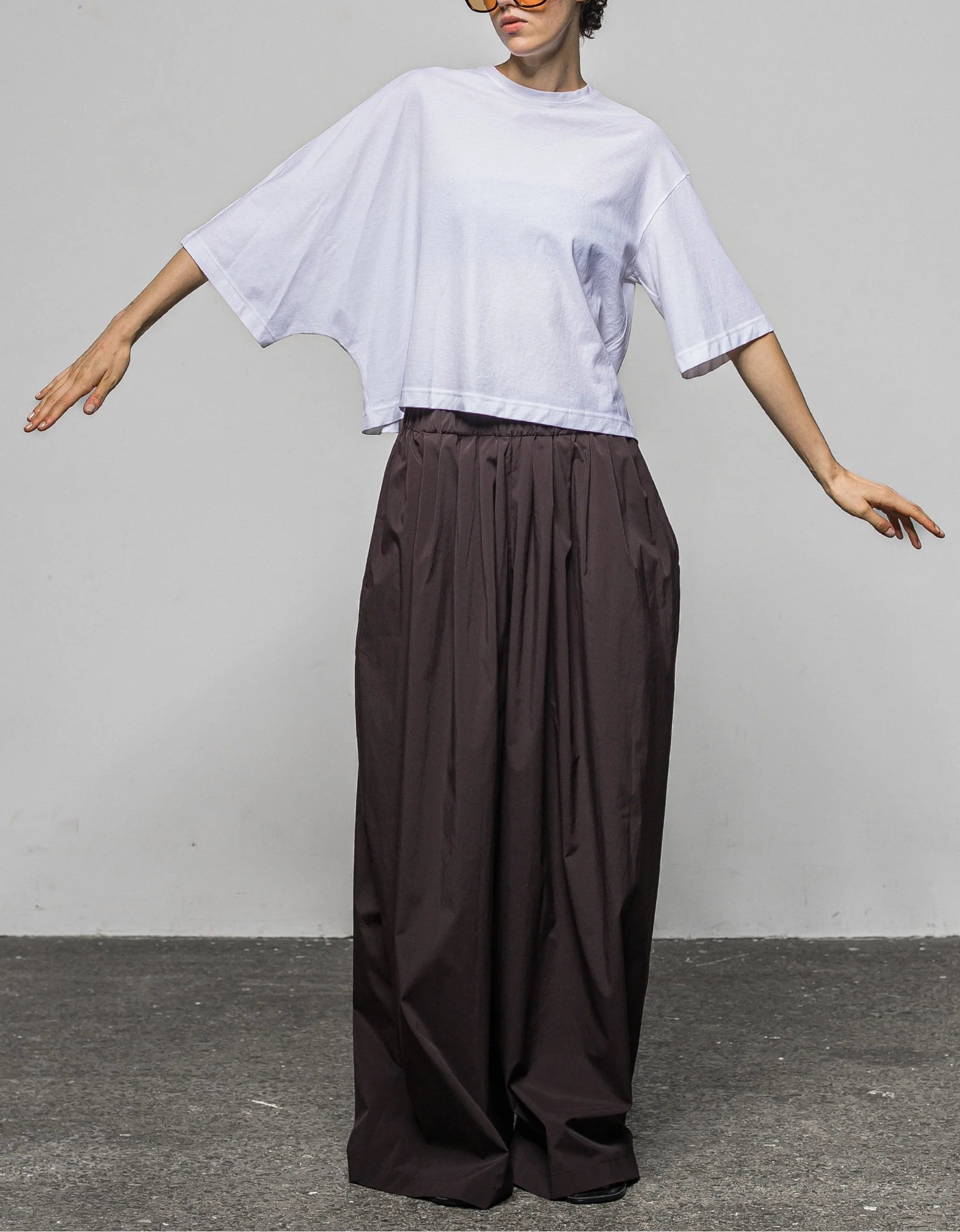Asymmetrical volume T-shirt
