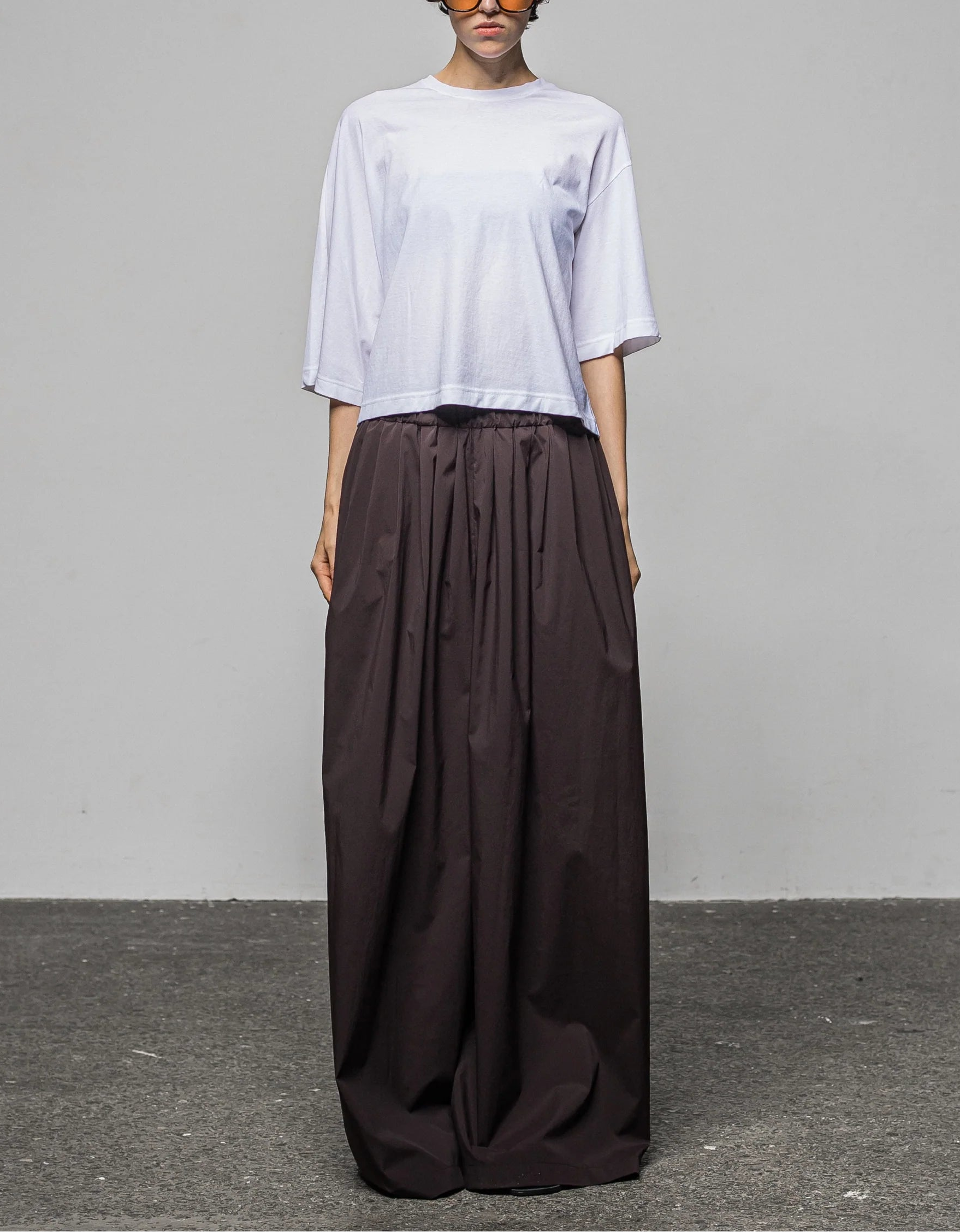 Asymmetrical volume T-shirt