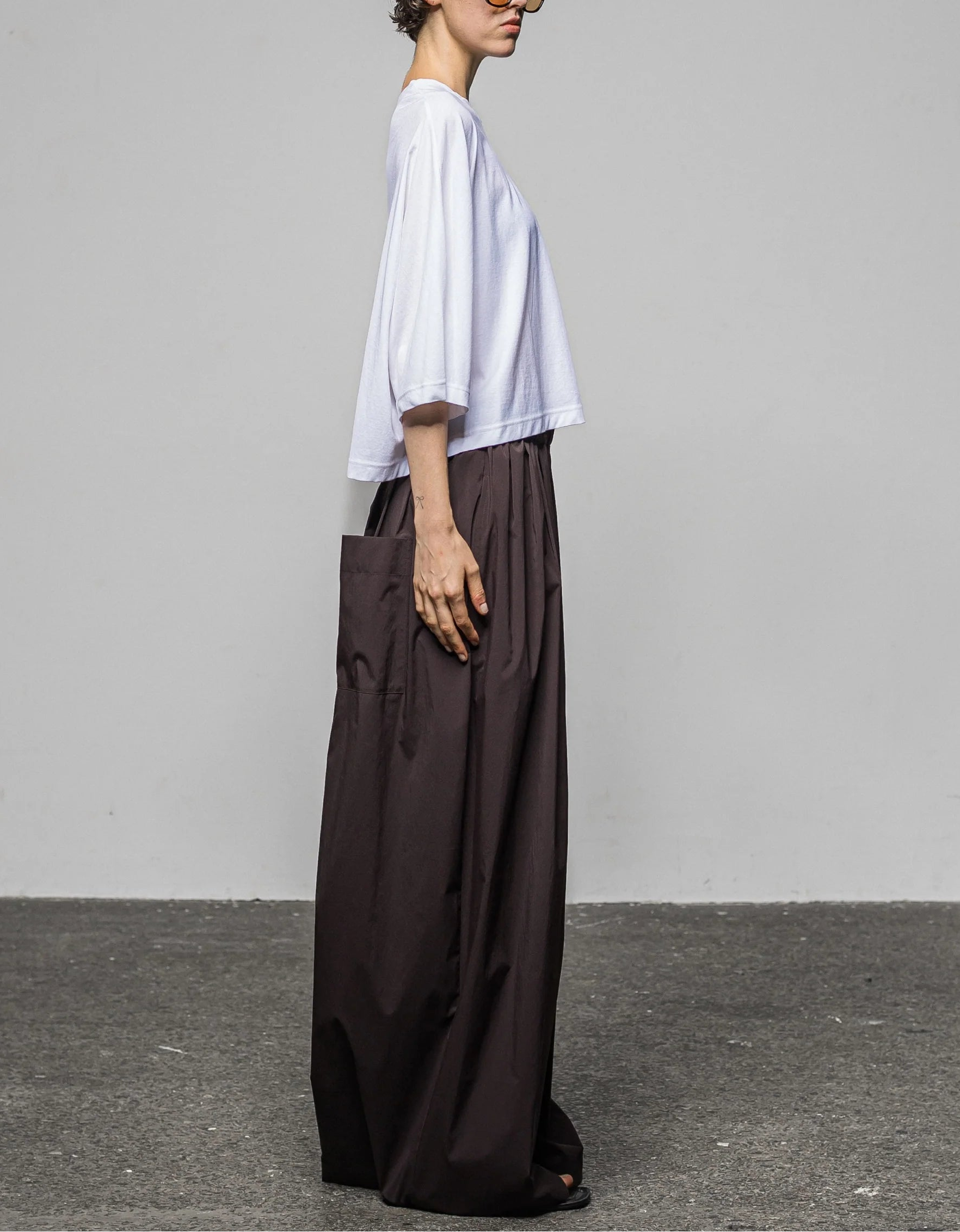 Asymmetrical volume T-shirt