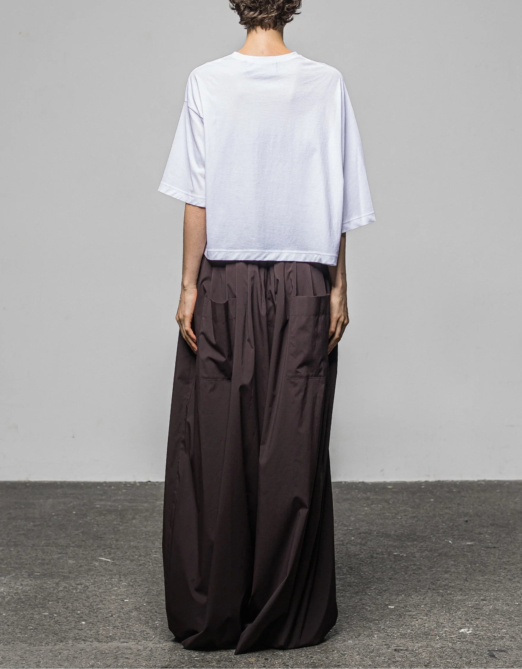Asymmetrical volume T-shirt