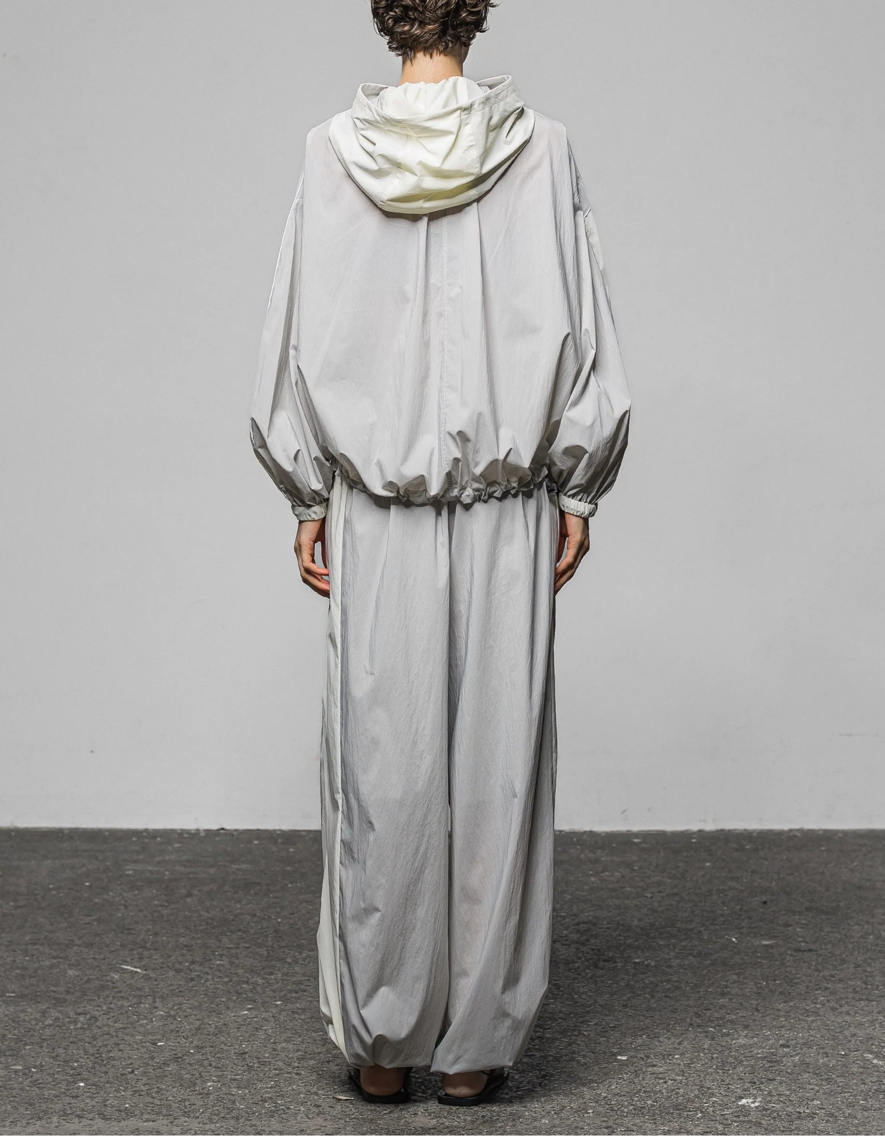 Side stripe parachute pants