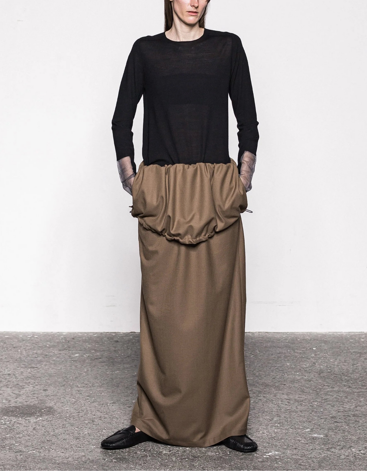 T/W Saxony layered skirt