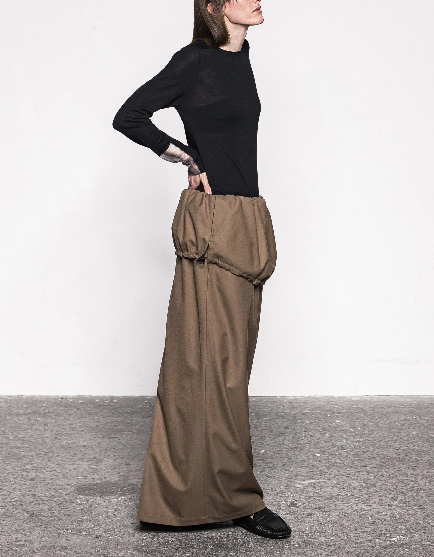 T/W Saxony layered skirt