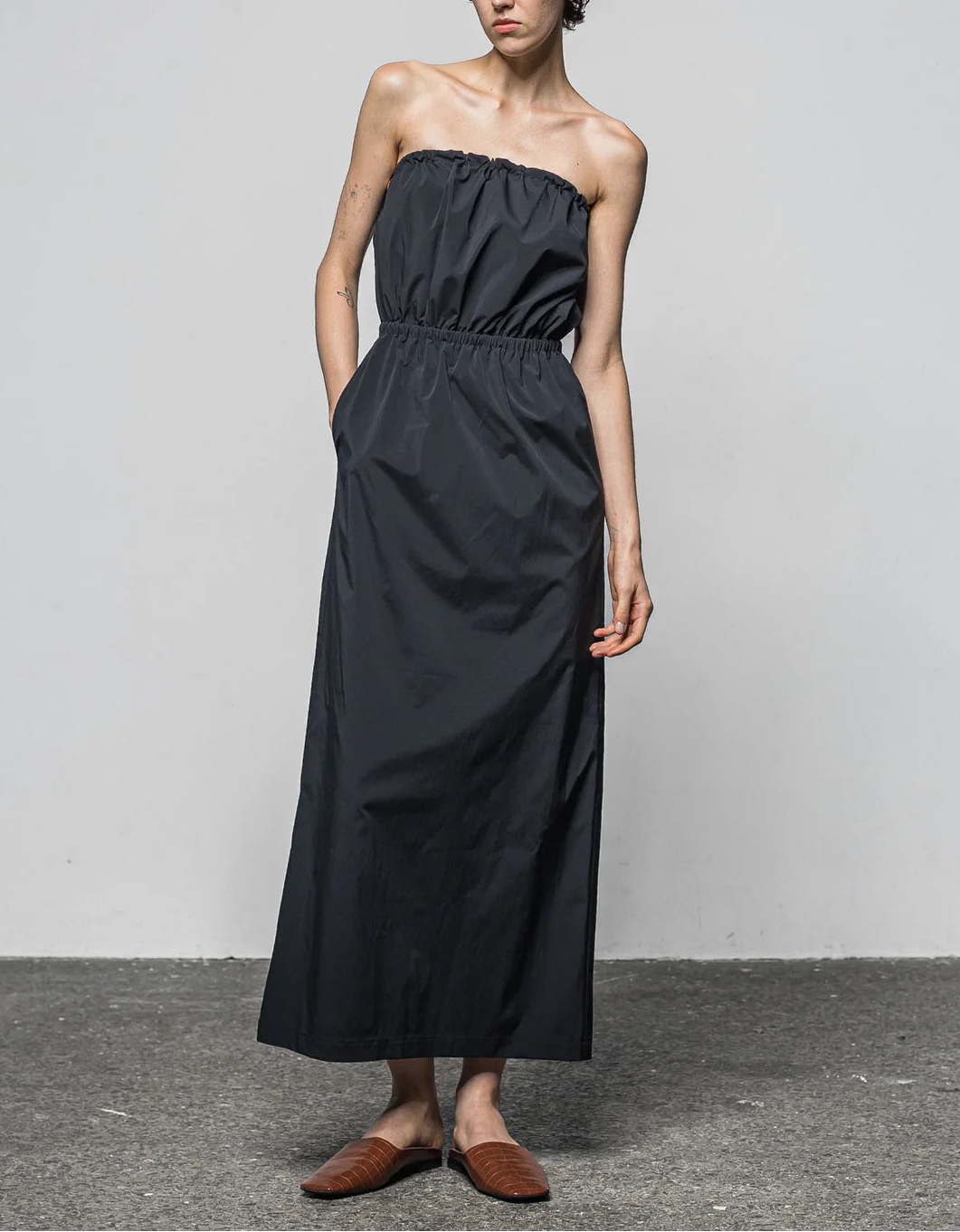 Polyester light layered skirt