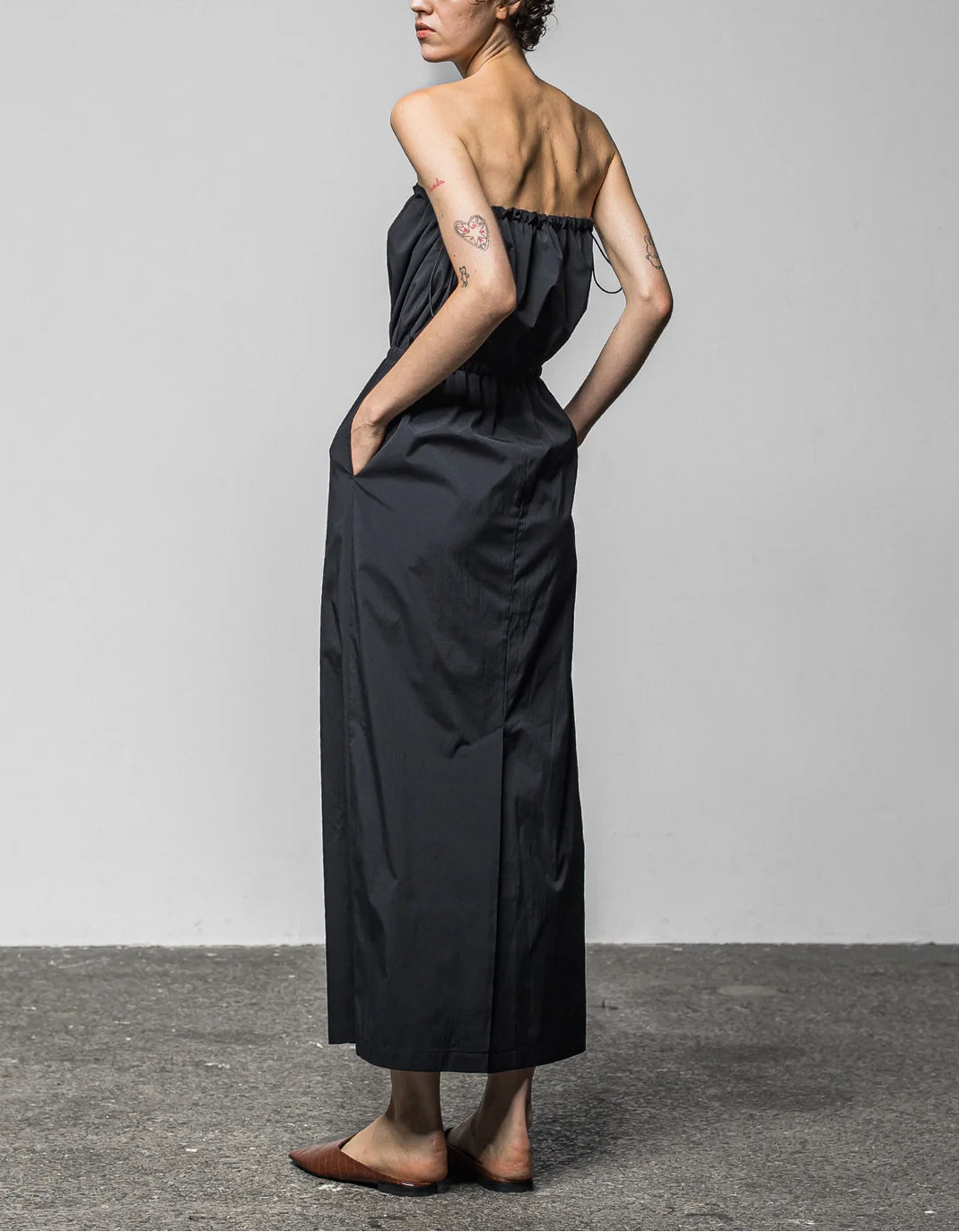 Polyester light layered skirt