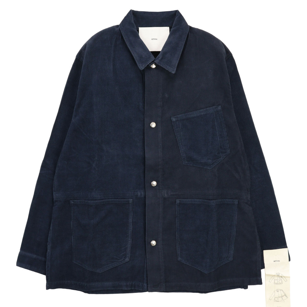 BORO WORK JACKET 2 PAPER CORDUROY