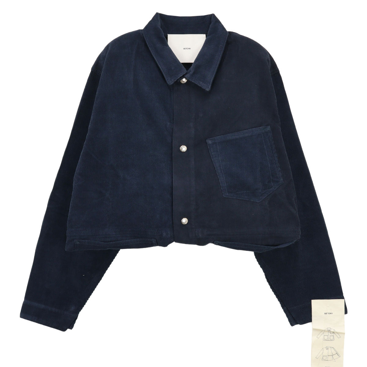 BORO WORK JACKET 2 PAPER CORDUROY