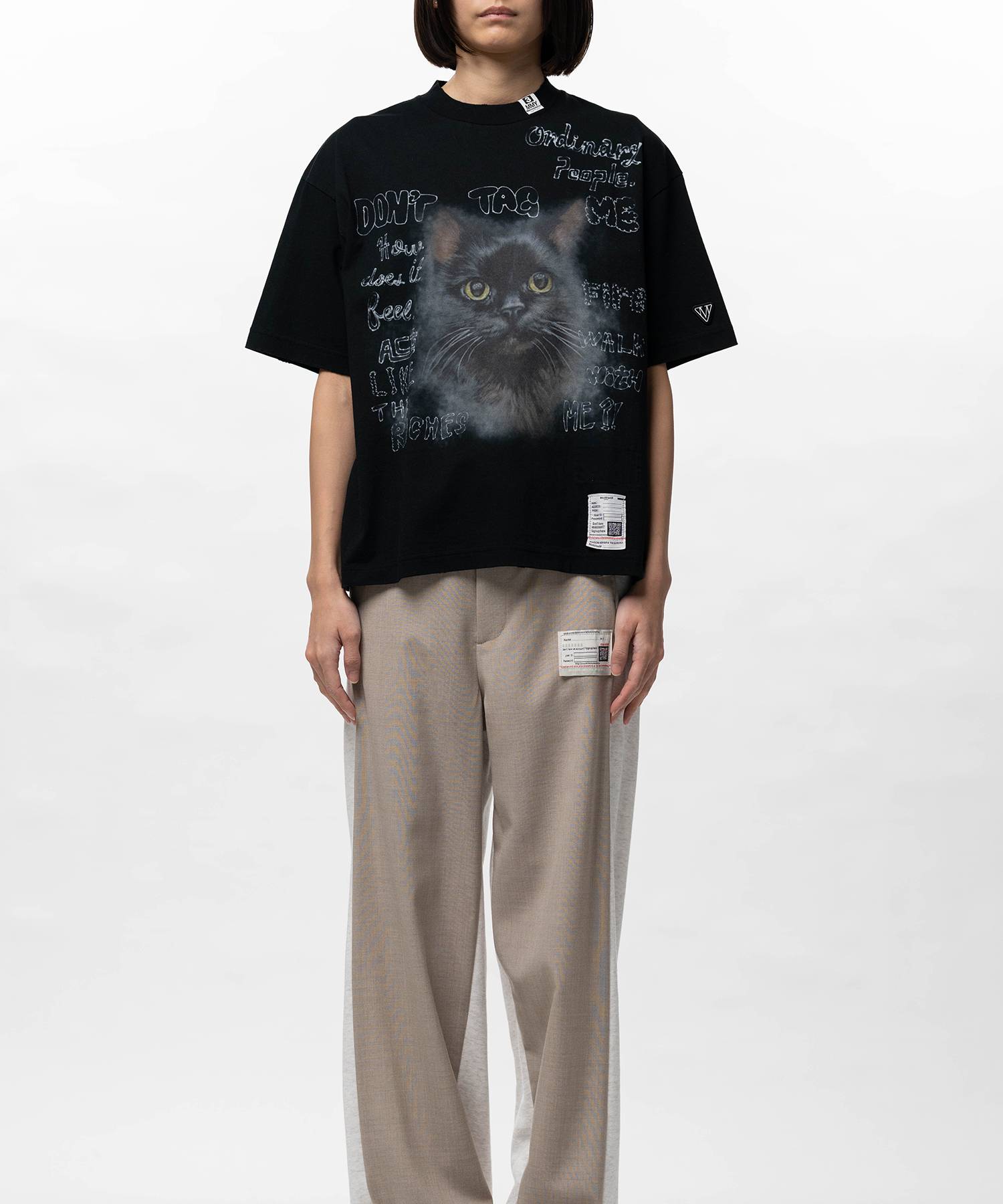 Cat Printed T-shirt