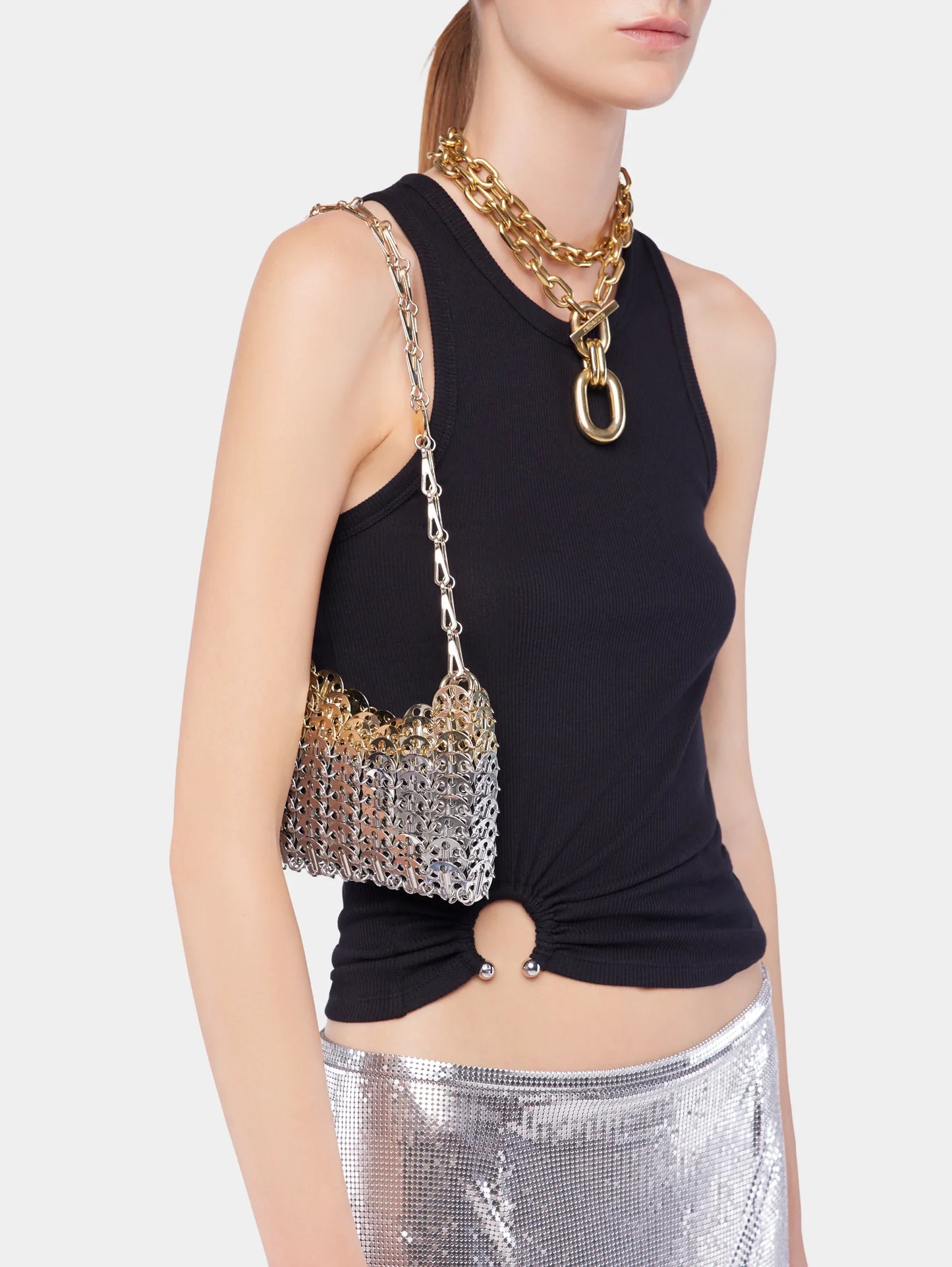 tank top with signature piercing