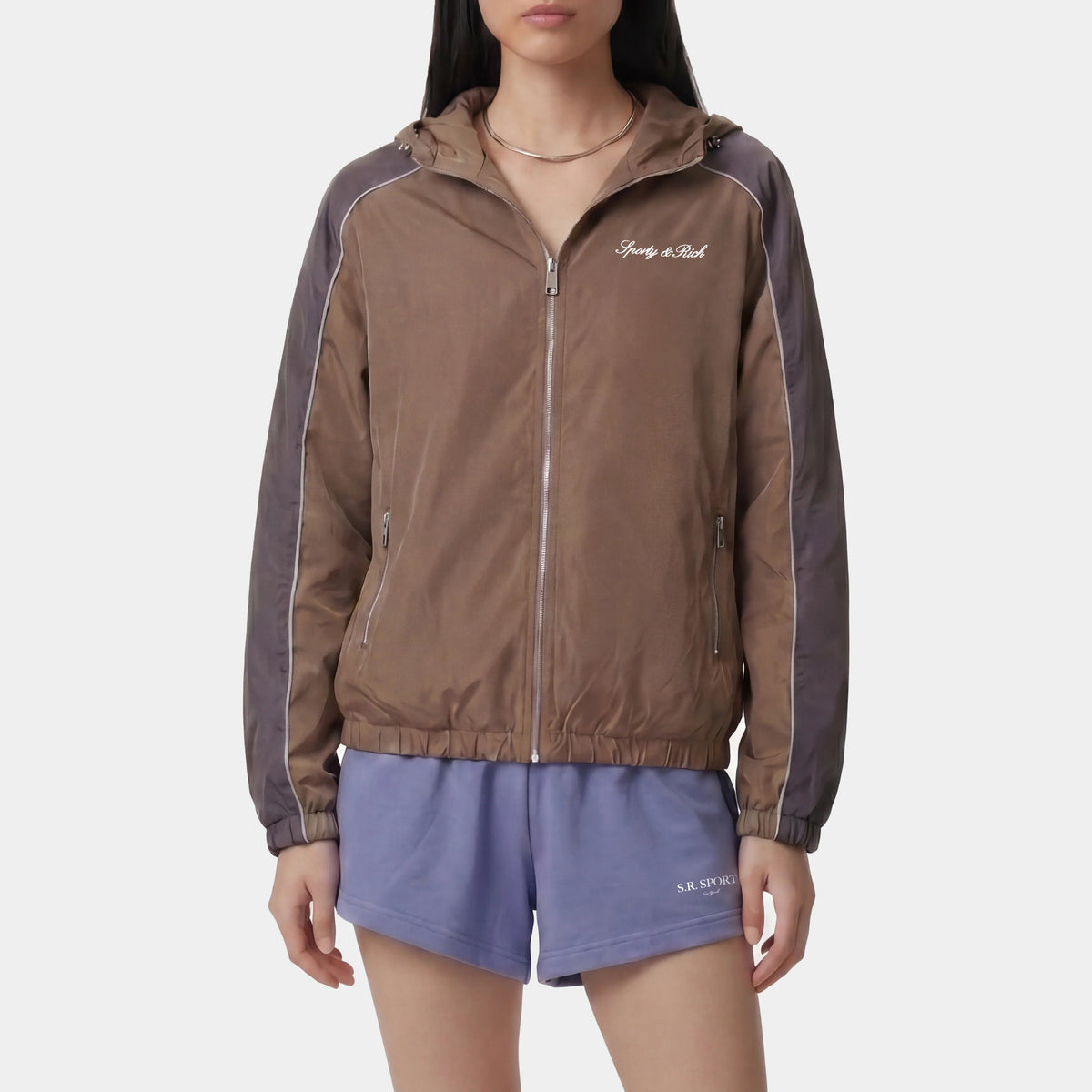 Serif Logo Gym Jacket