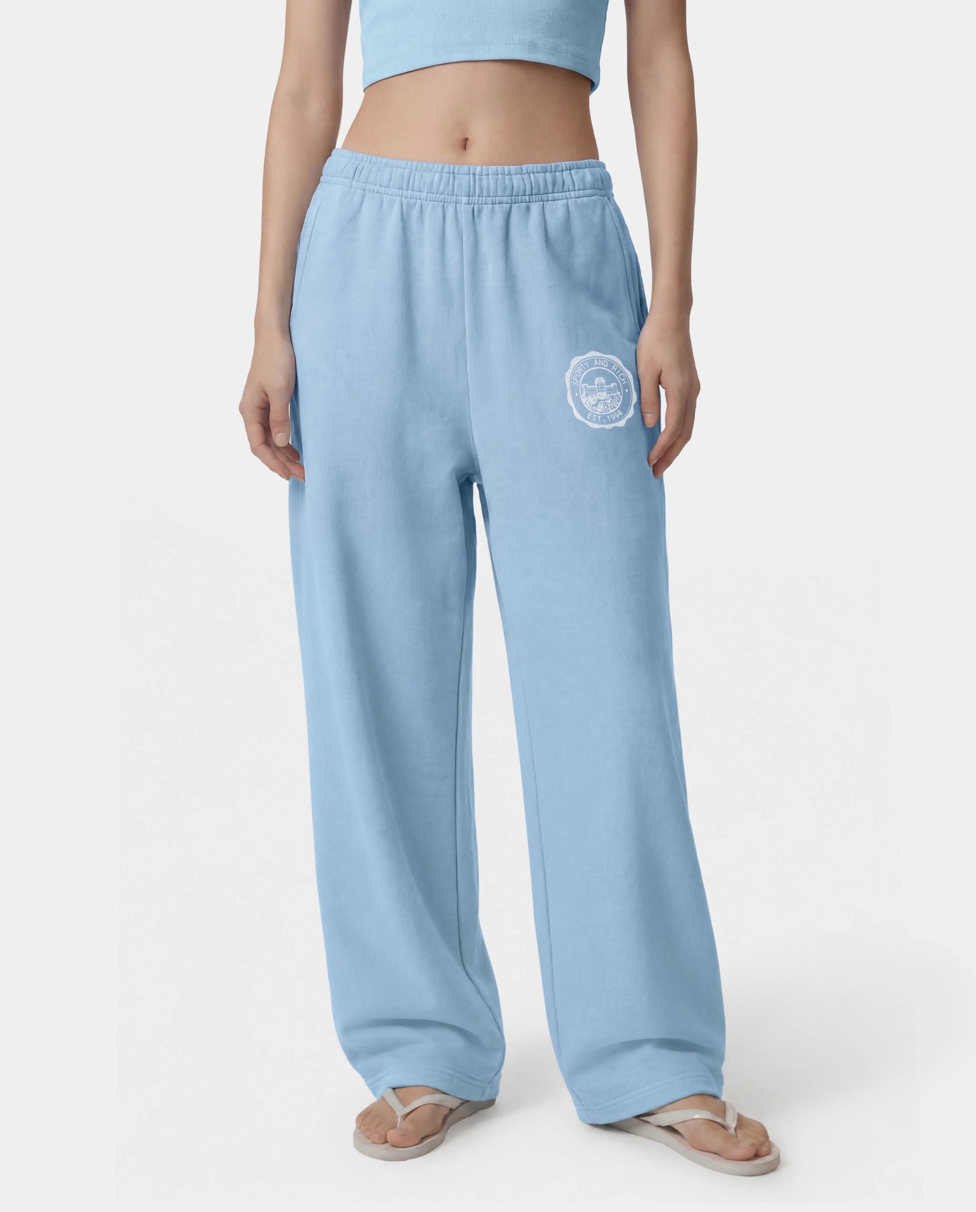Juicy Emblem Wide Sweatpant