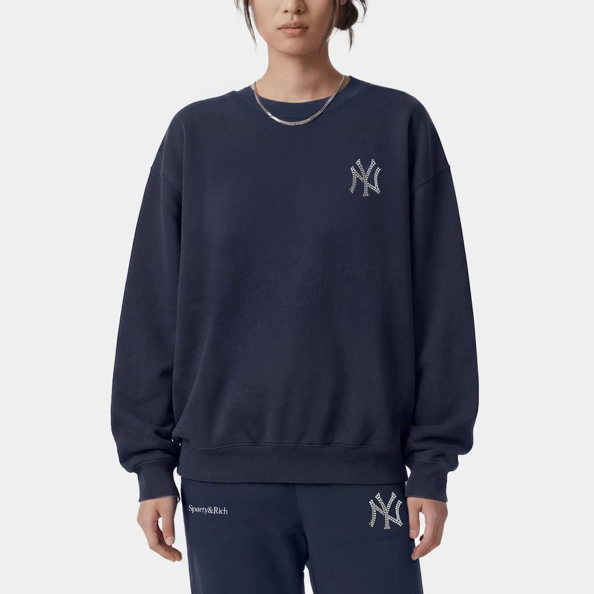 Yankees Krystal Crewneck