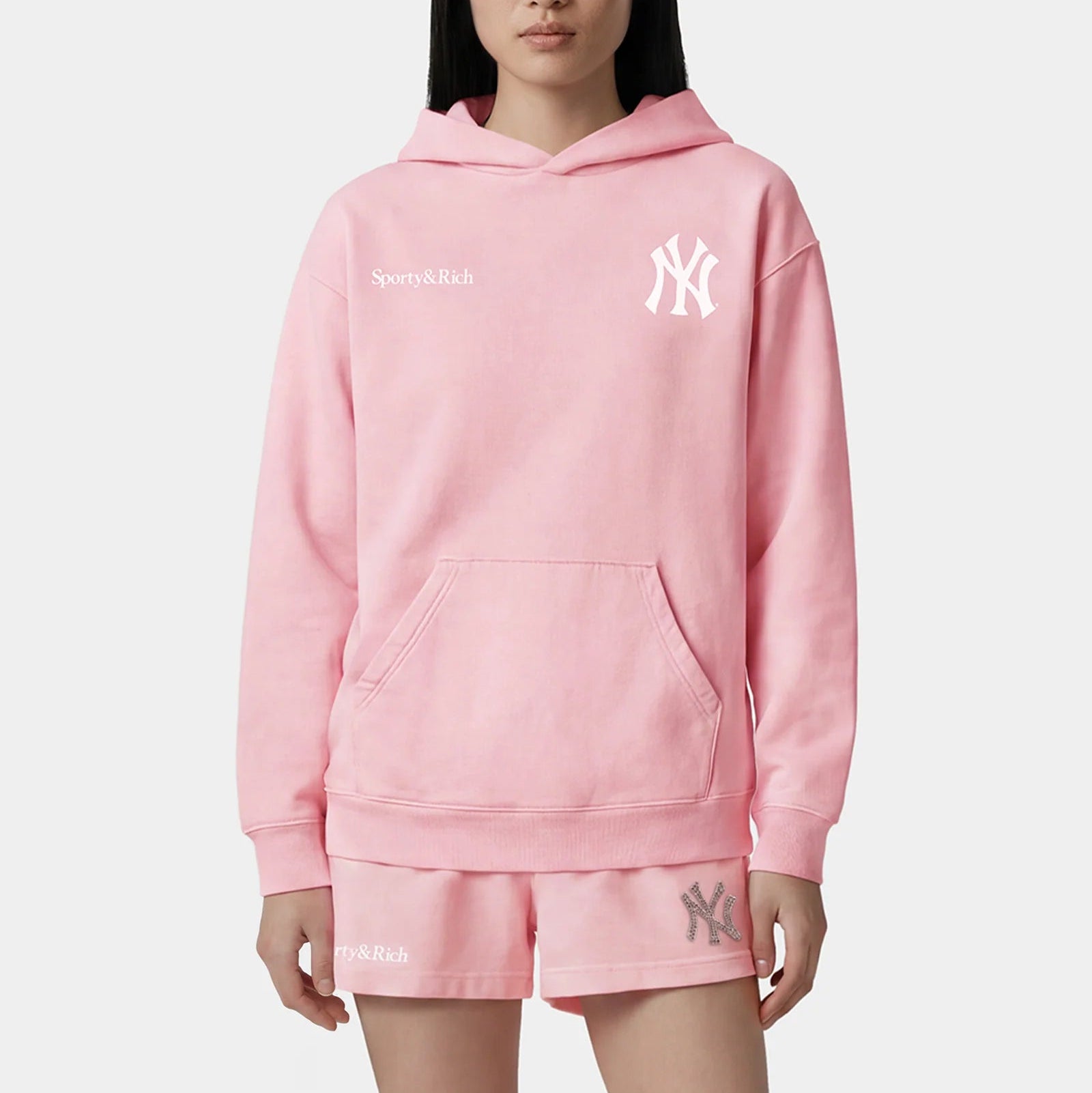 Yankees Curve Hoodie