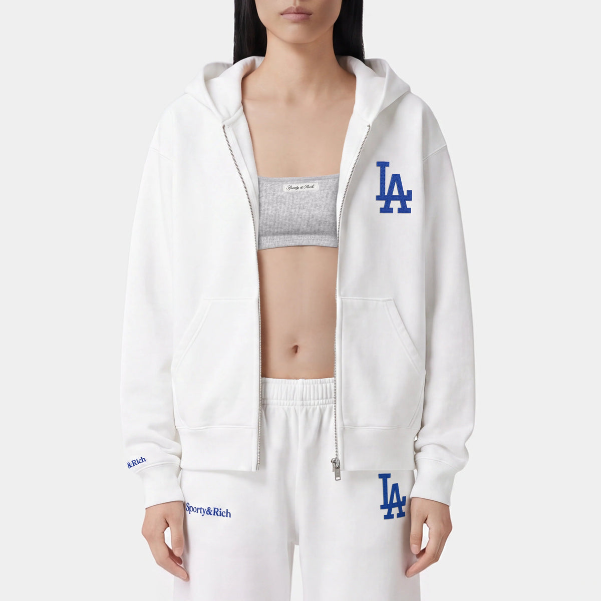 LA Serif Zip Hoodie
