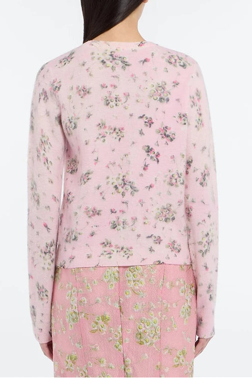 Floral Knit Cardigan