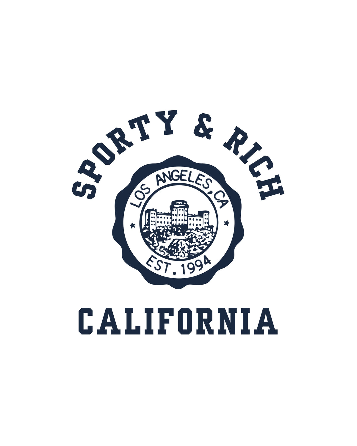 California Emblem Soft Ringer Tee