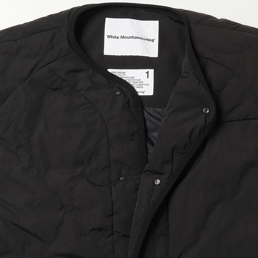 WM×TAION COLLARLESS DOWN JACKET