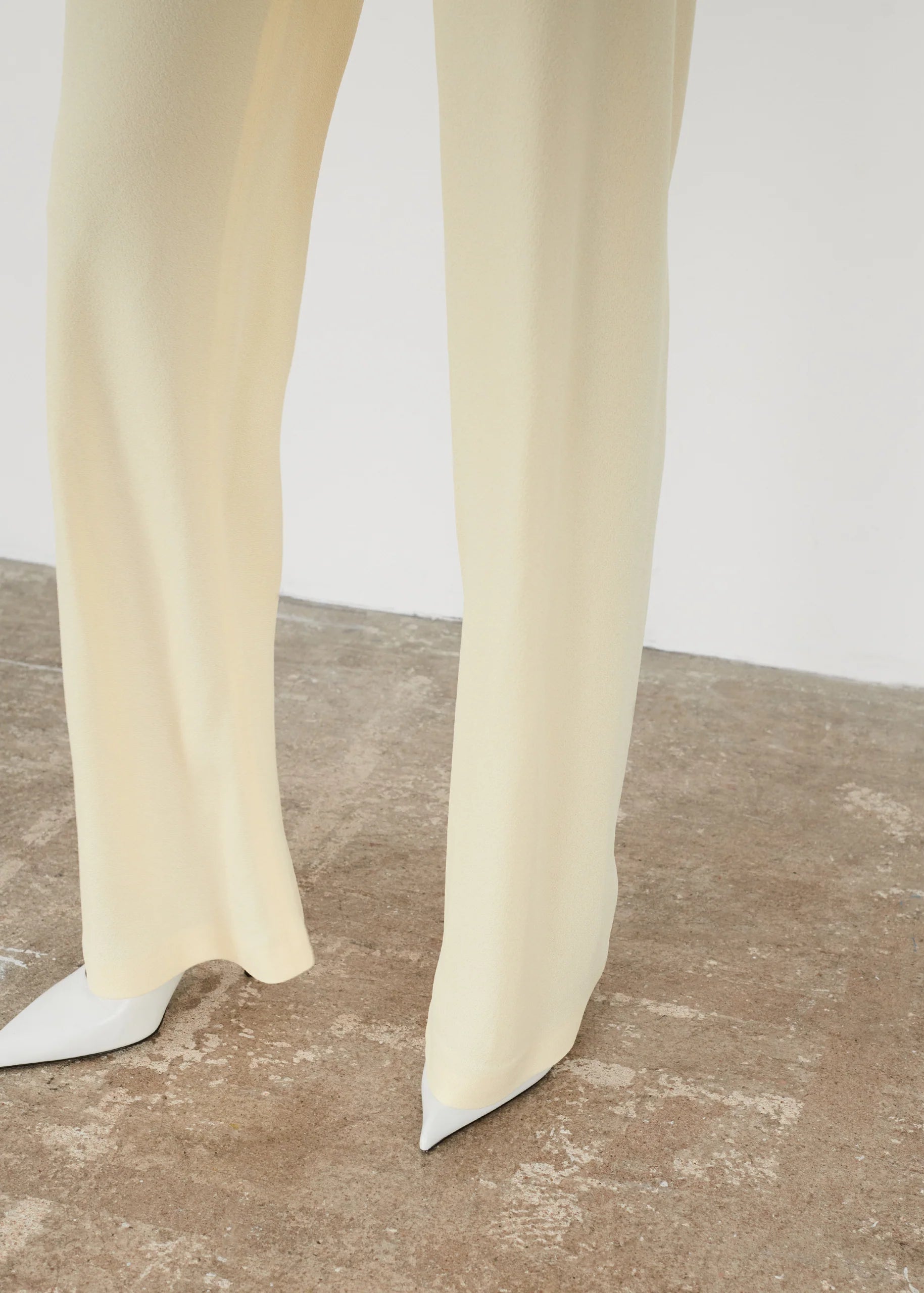Crepe Bias Cut Pant