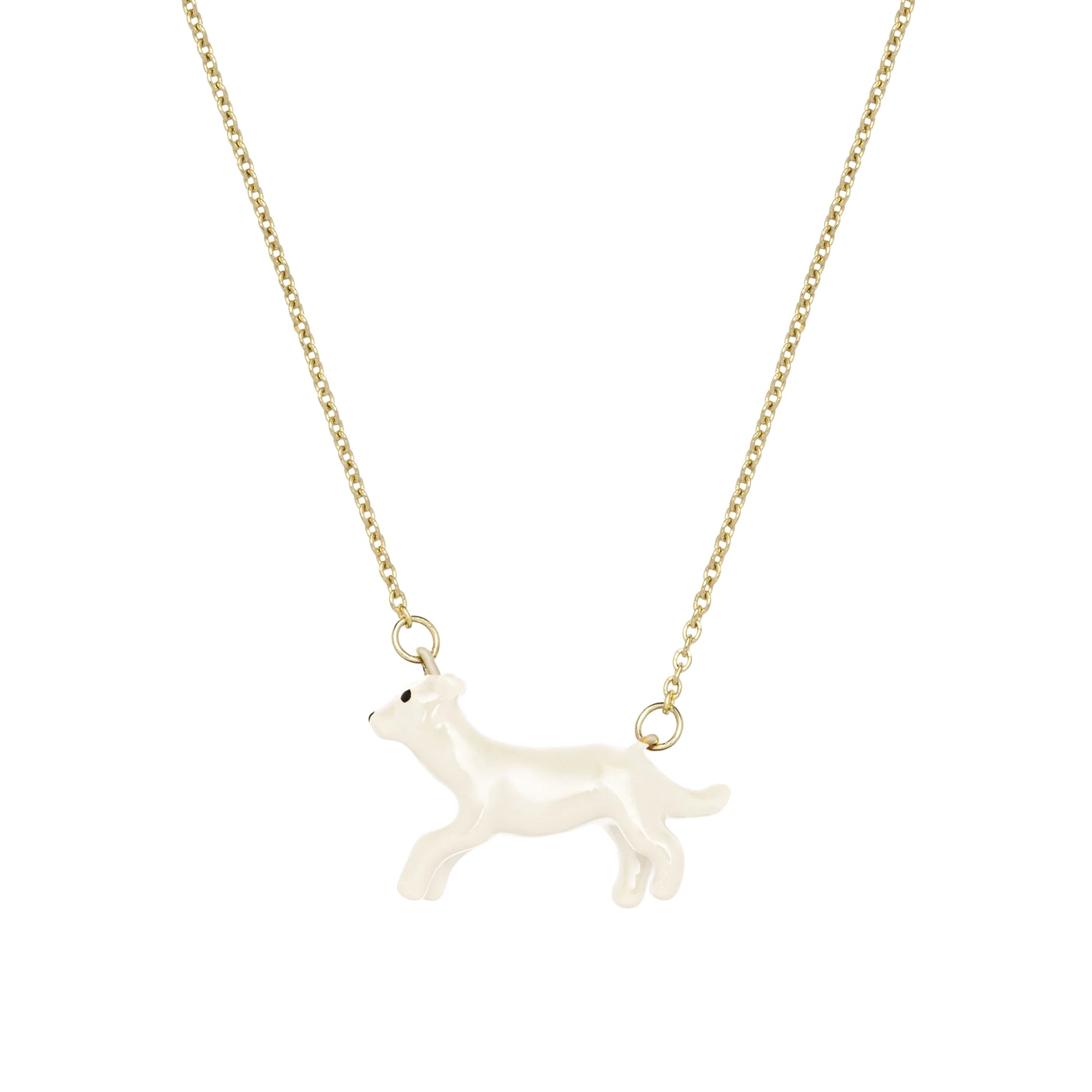 DOGGY ENAMEL ネックレス