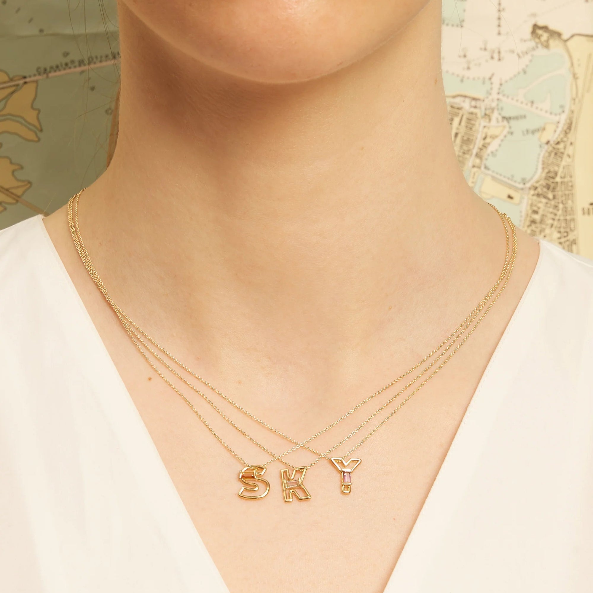 LETRA T TOURMALINE ネックレス